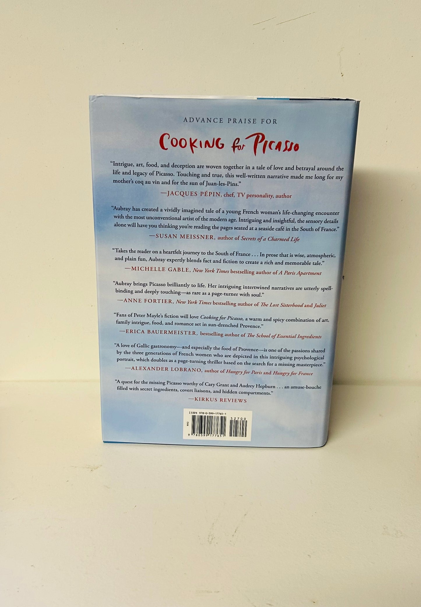 Cooking for Picasso (signed copy)