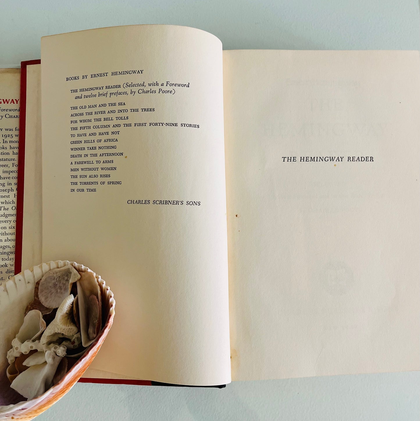 The Hemingway Reader