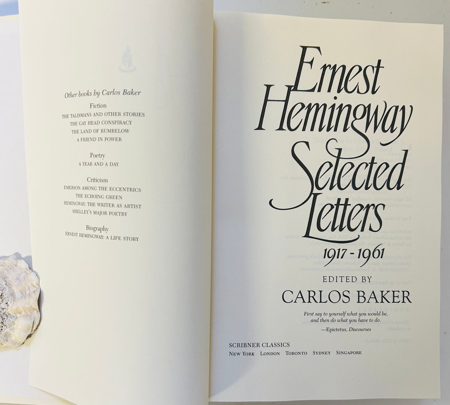 Ernest Hemingway: Selected Letters 1917-1961