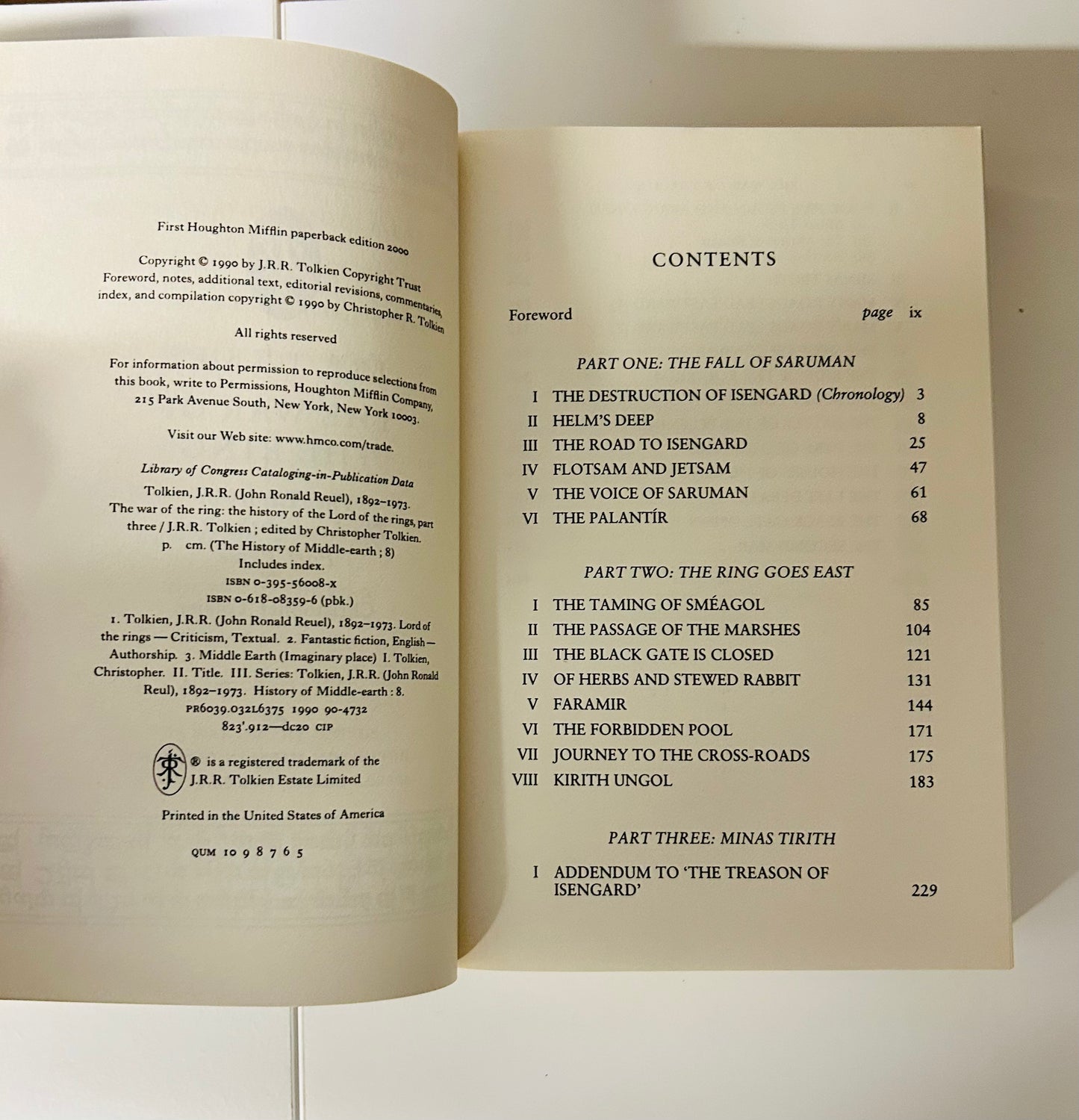 The History of the Lord of the Rings