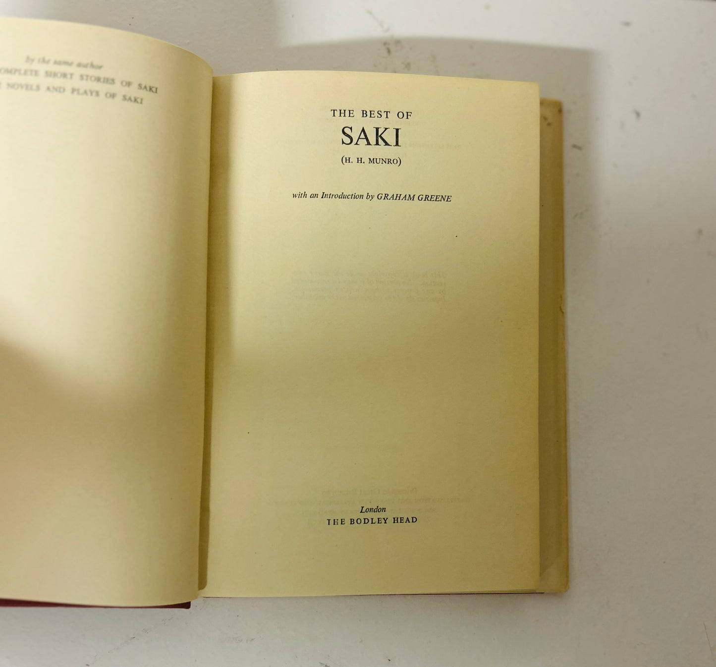 The Best of Saki (H.H. Munro)