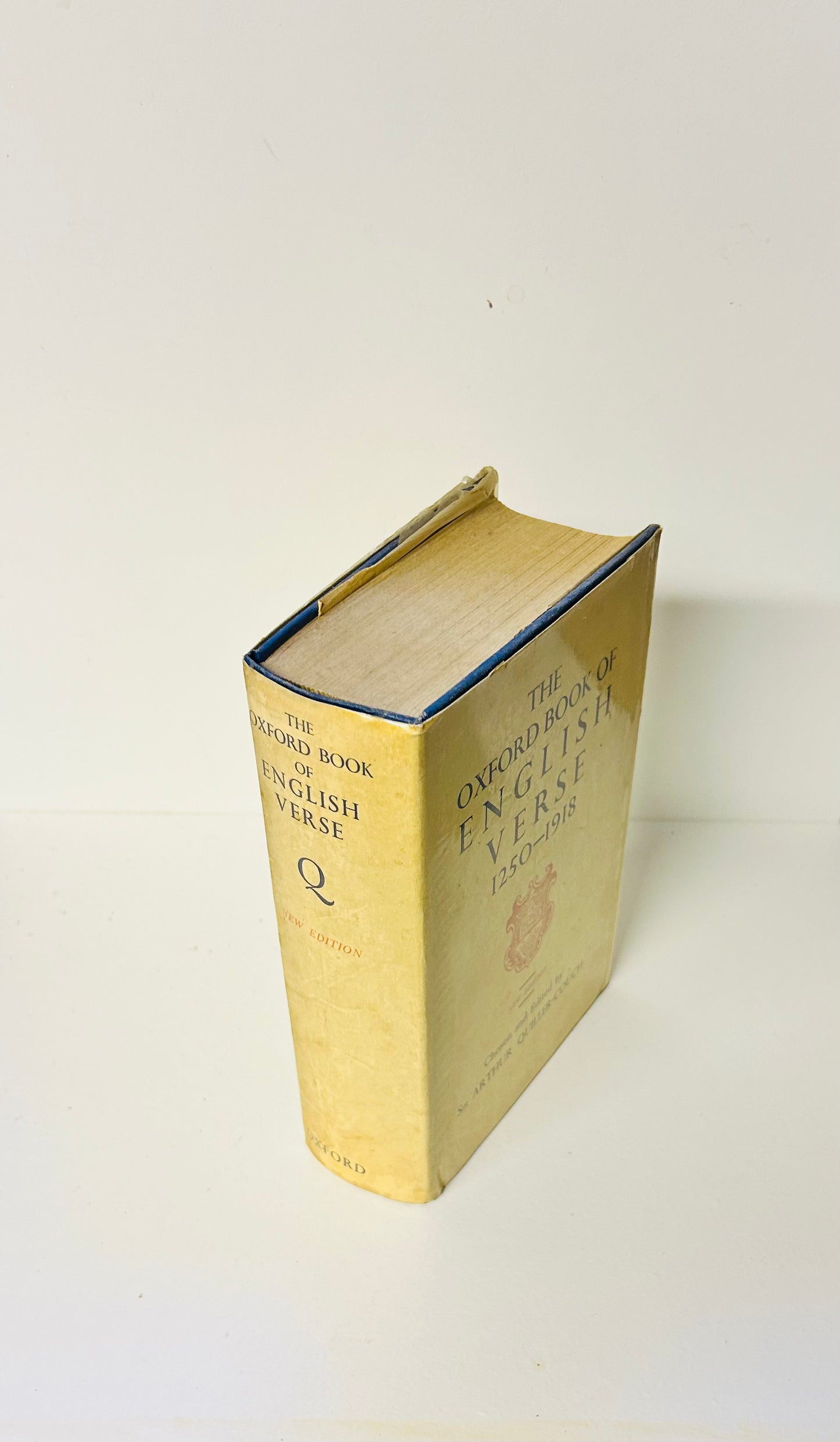 The Oxford Book of English Verse 1250-1918