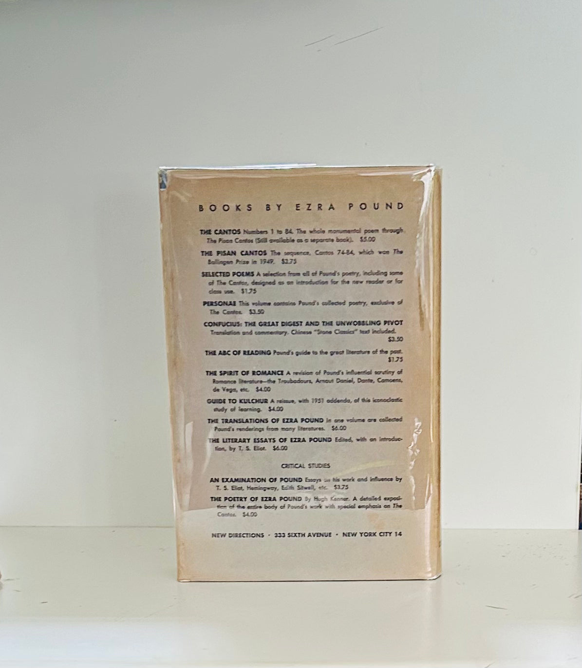 Ezra Pound "Bundle"
