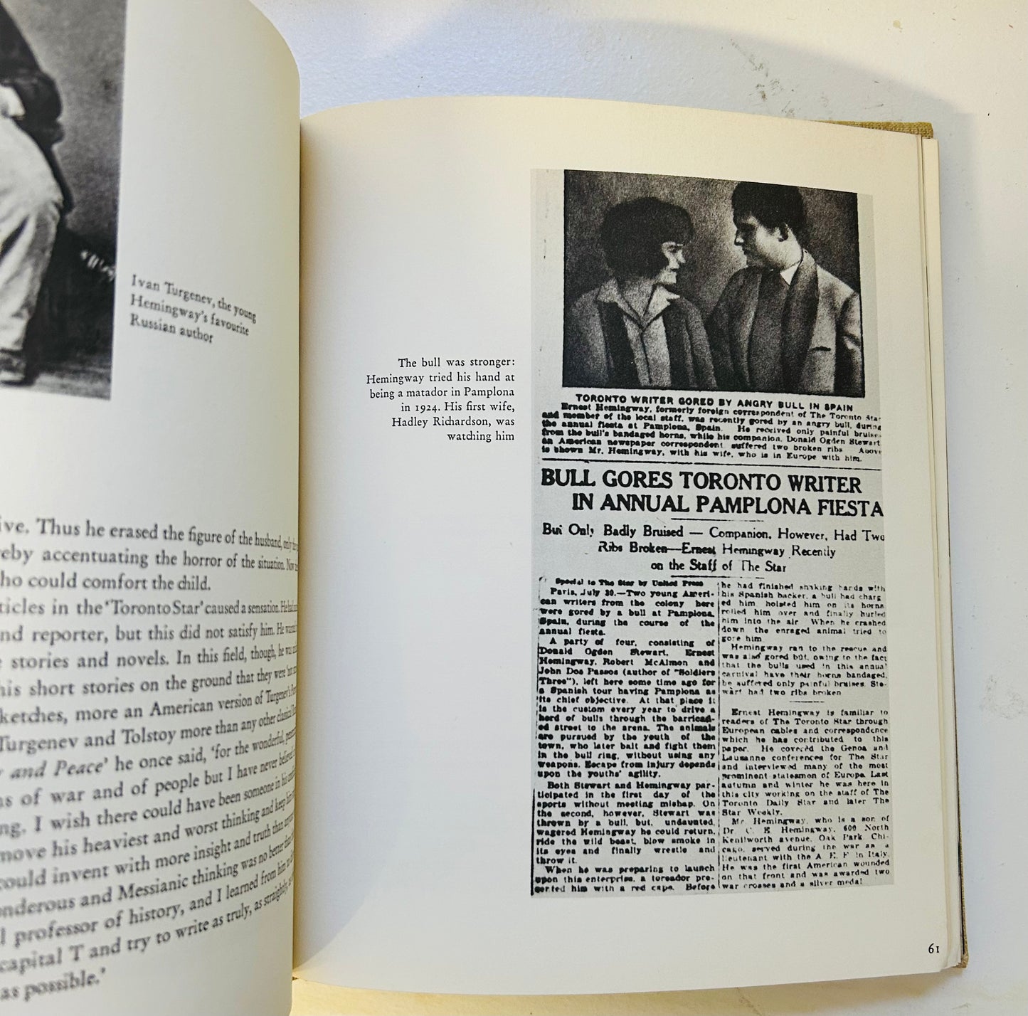 Hemingway: A Pictorial Biography