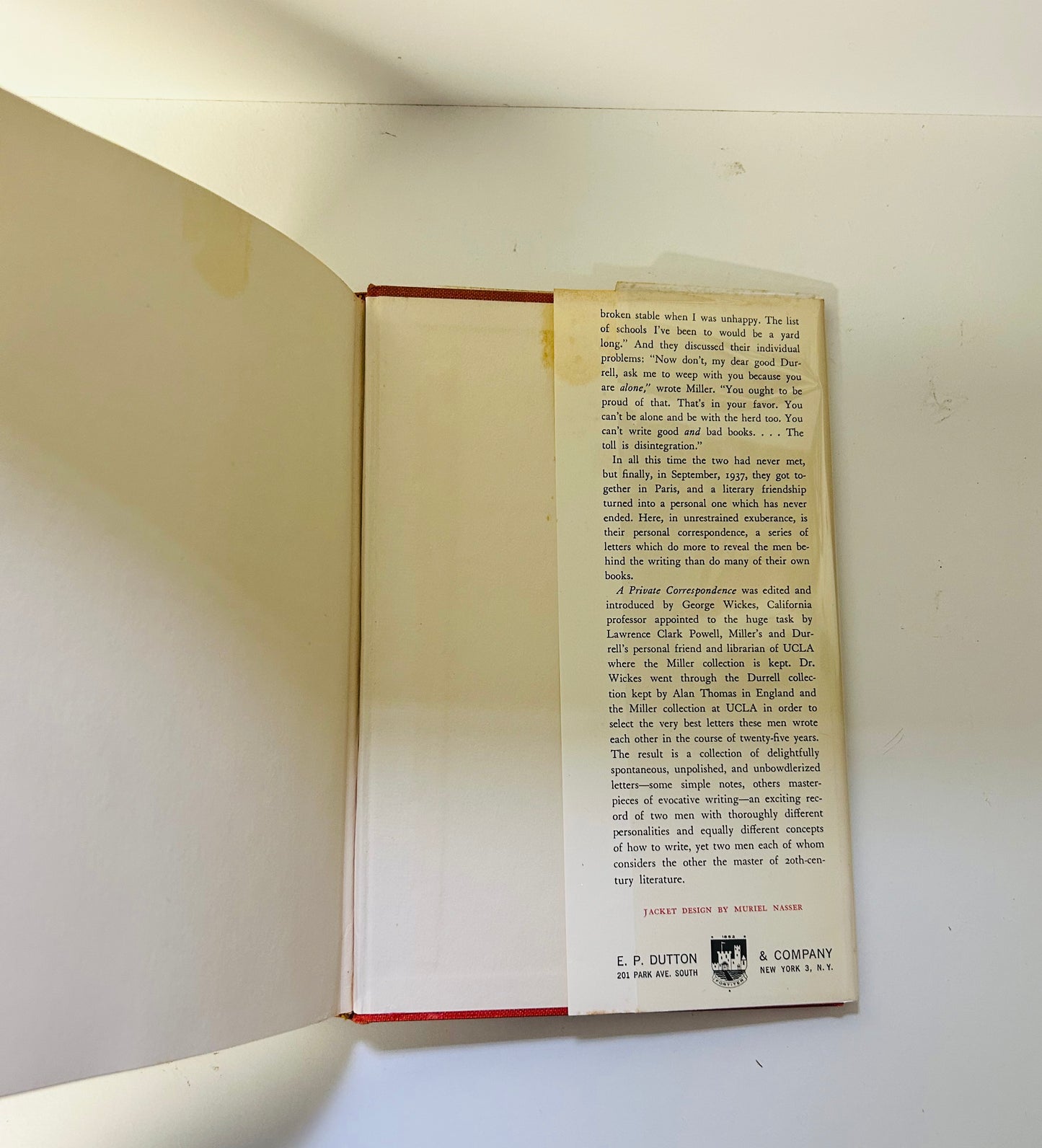 Lawrence Durrell & Henry Miller