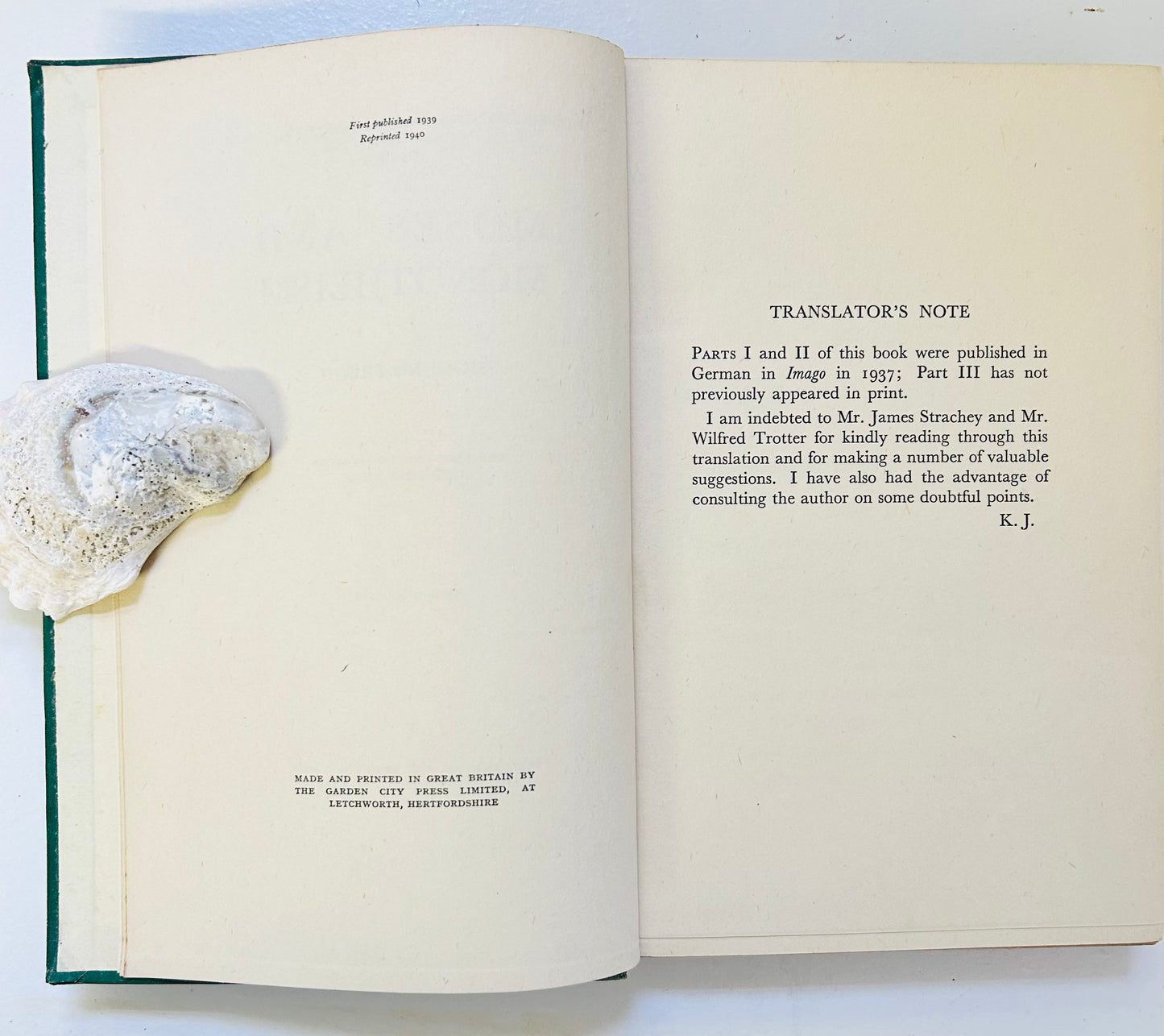 Moses and Monotheism