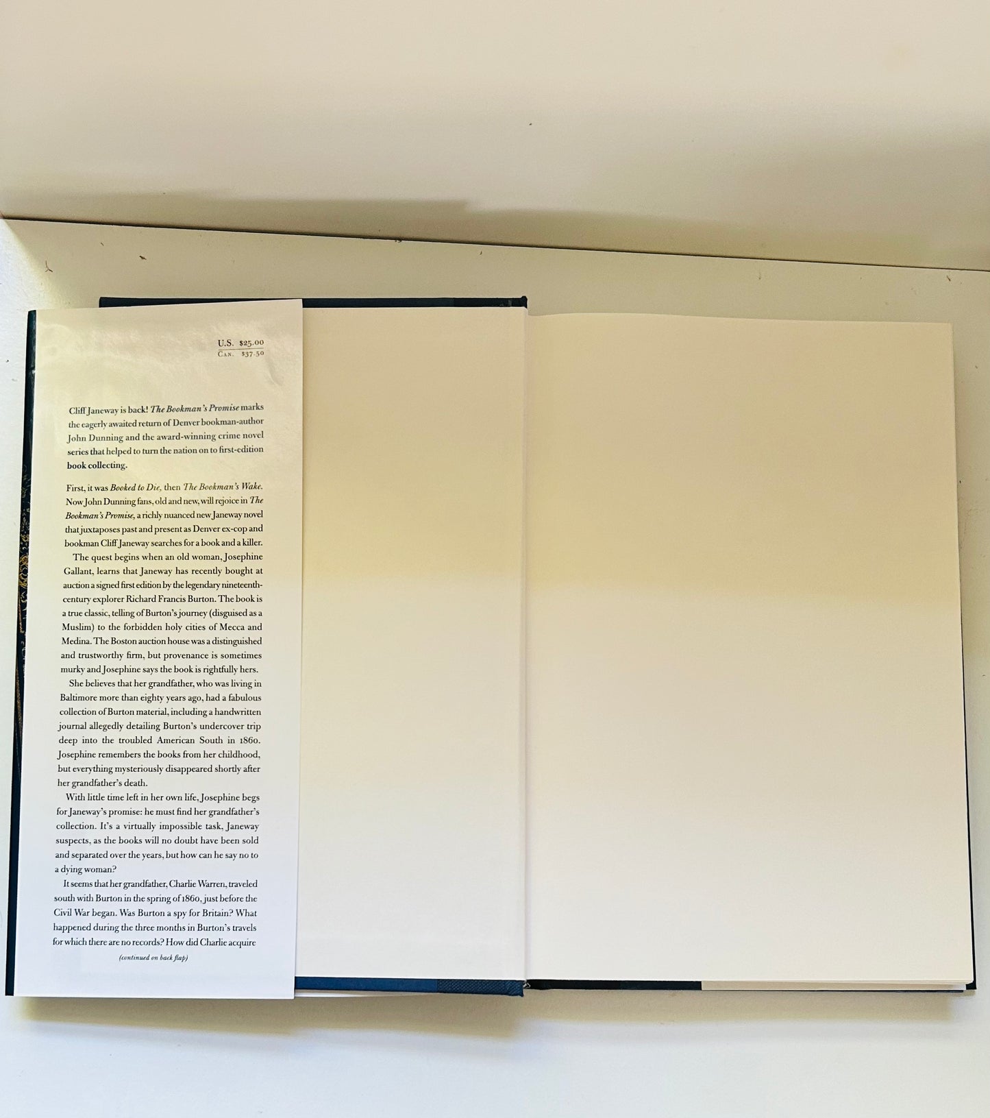 The Bookman's Promise