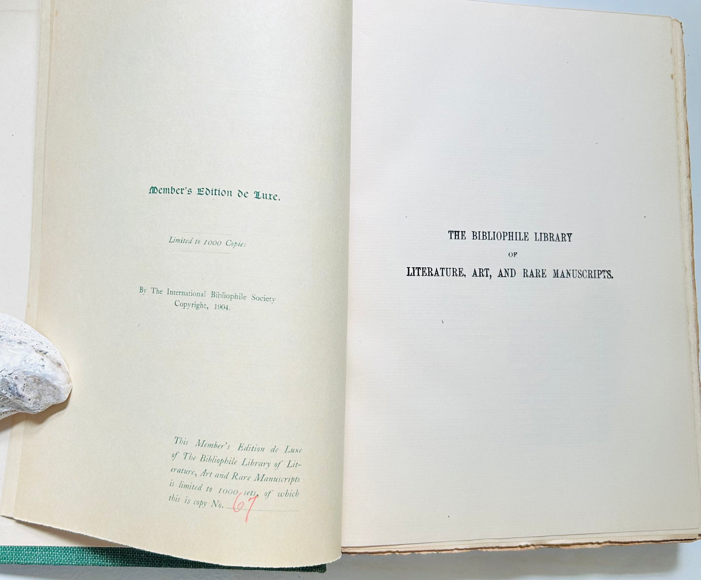 The Bibliophile Library of Literature Art and Rare Manuscripts