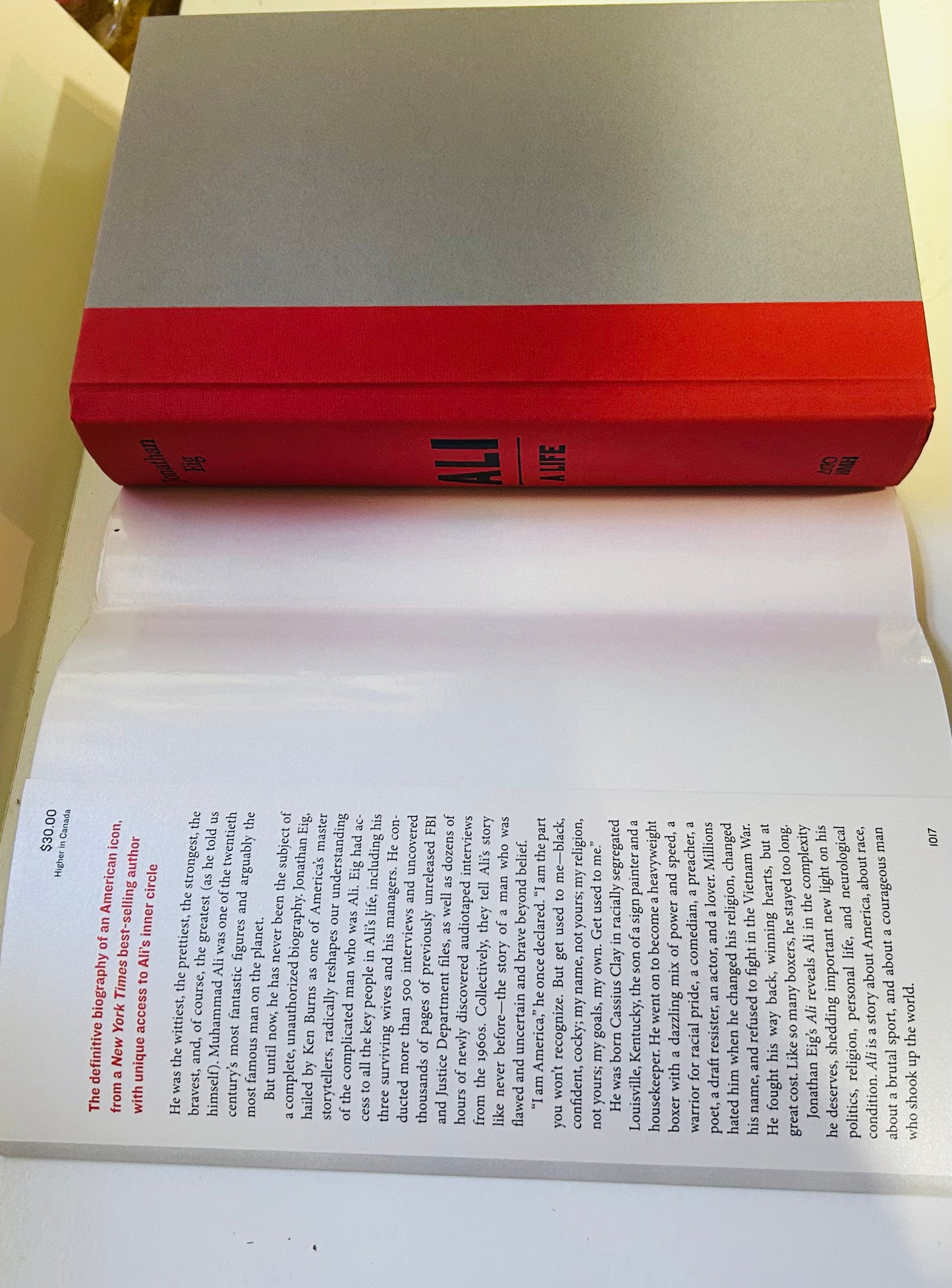 Ali: A Life (signed copy)