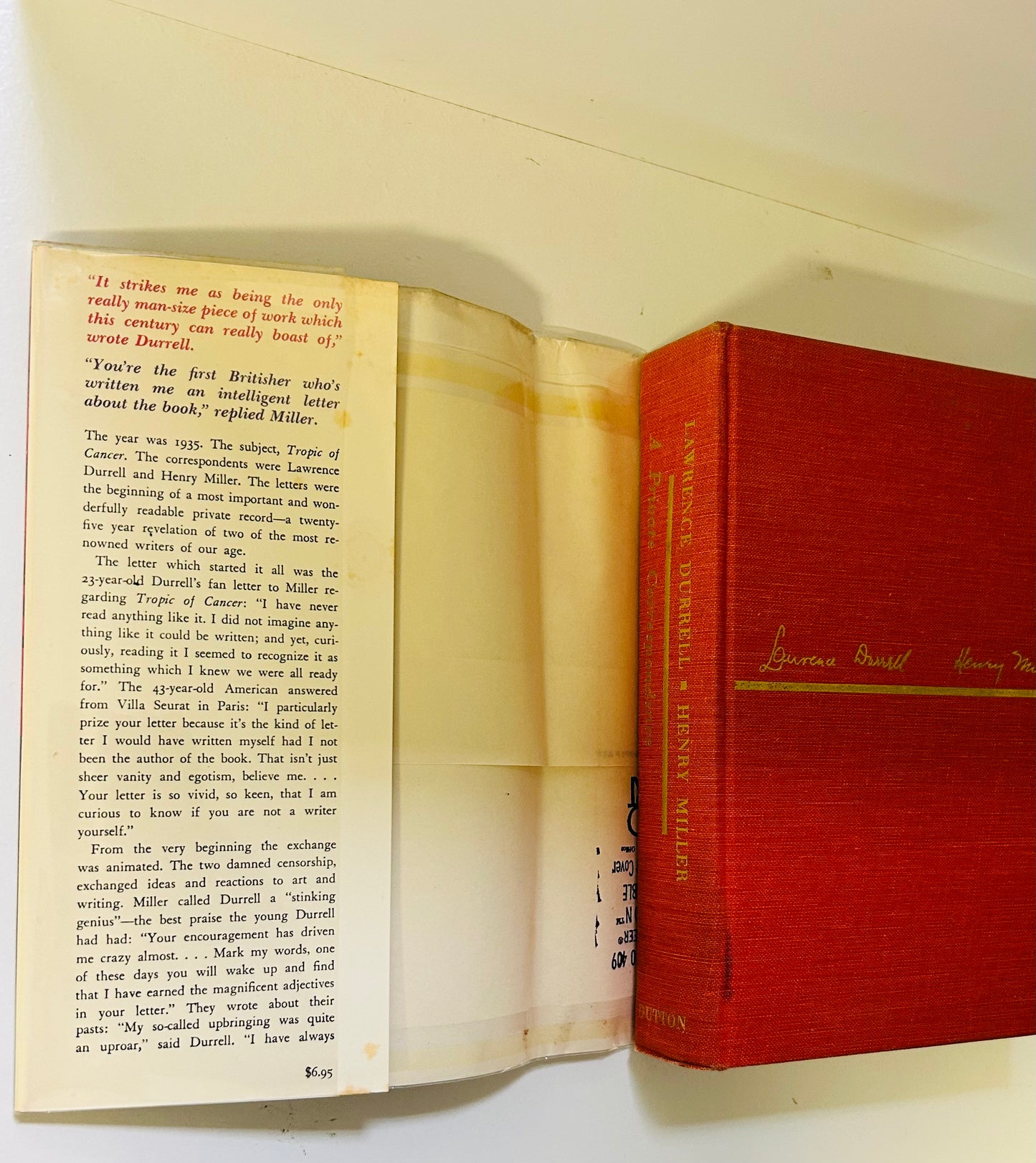 Lawrence Durrell & Henry Miller