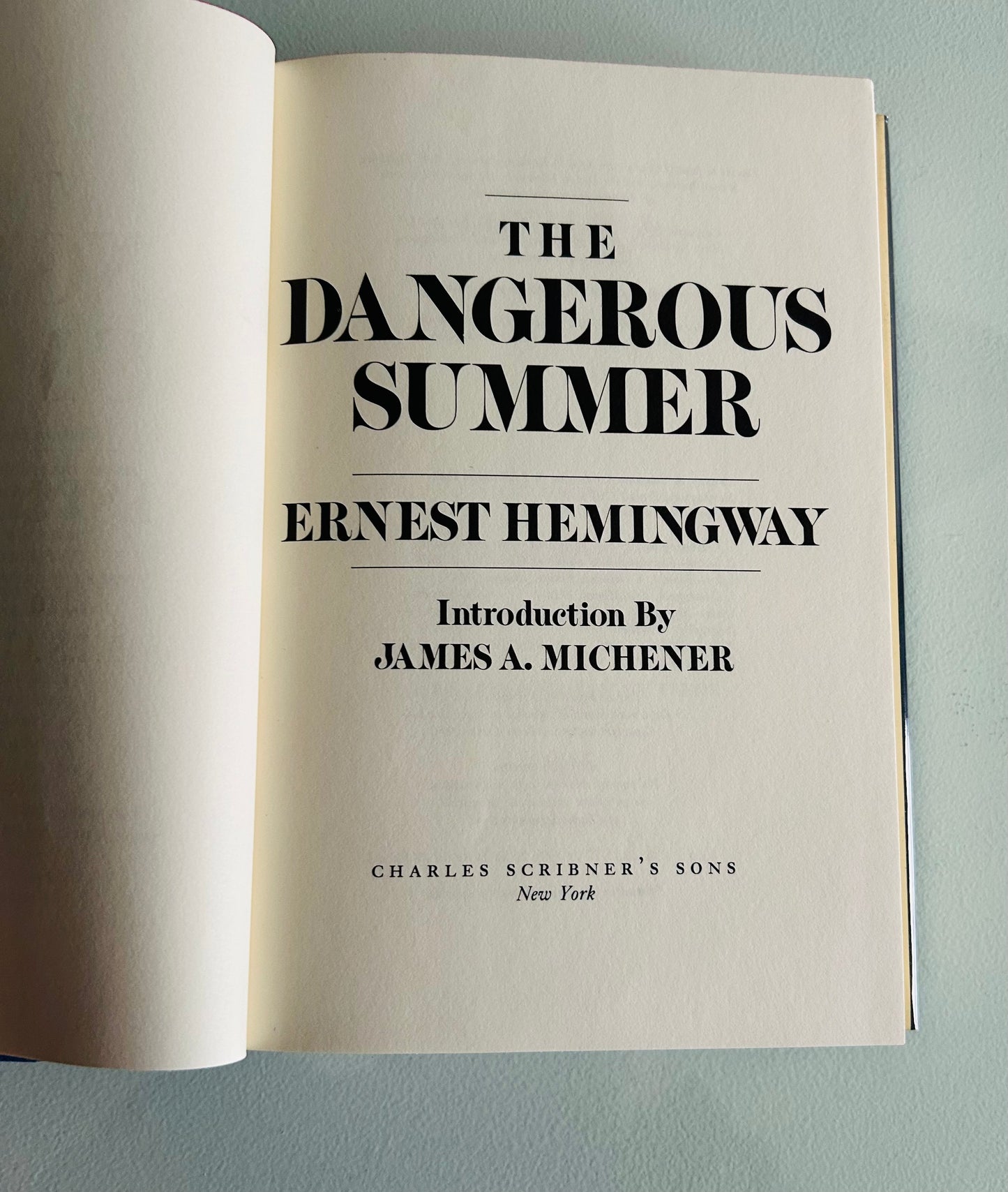 The Dangerous Summer