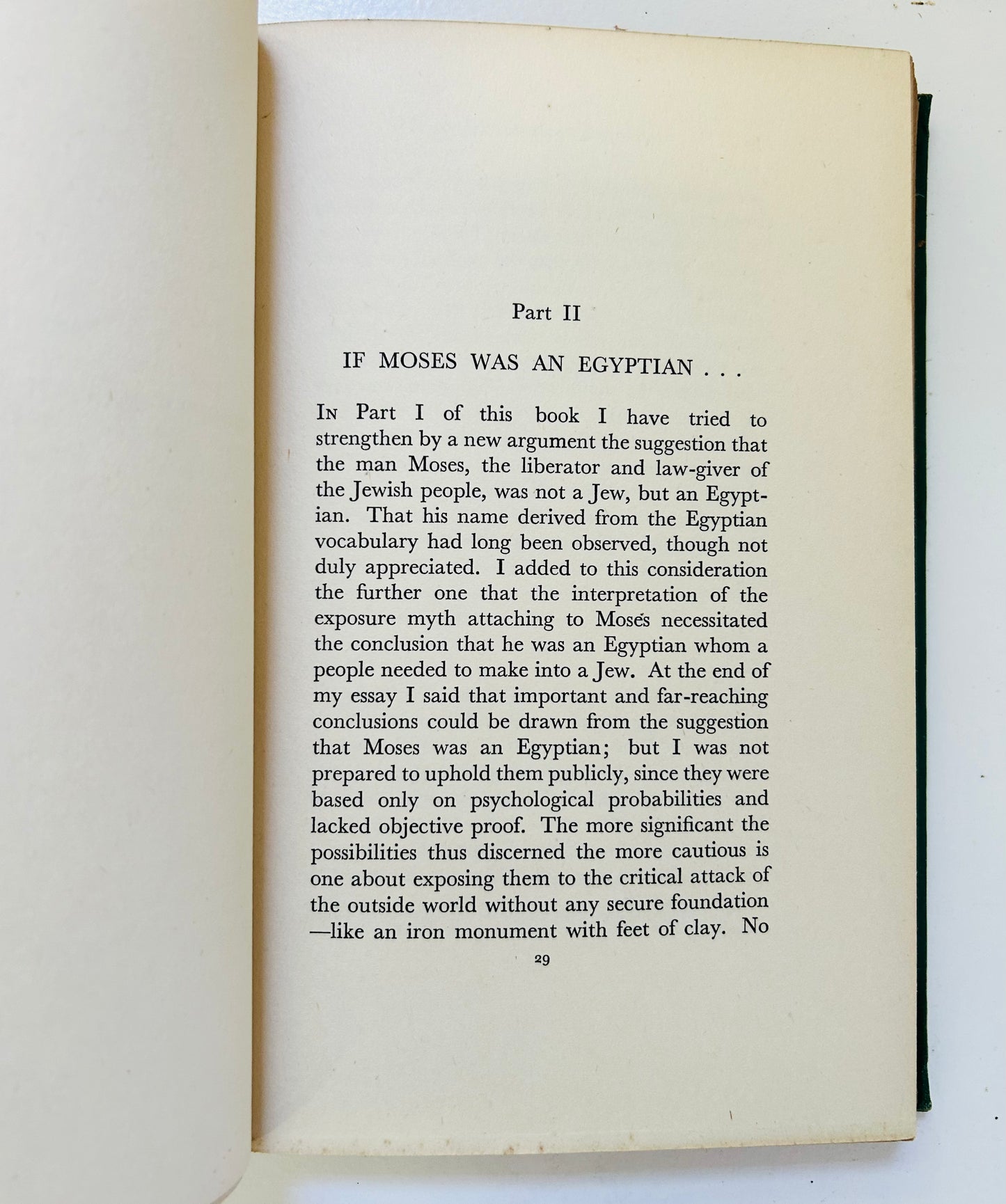 Moses and Monotheism