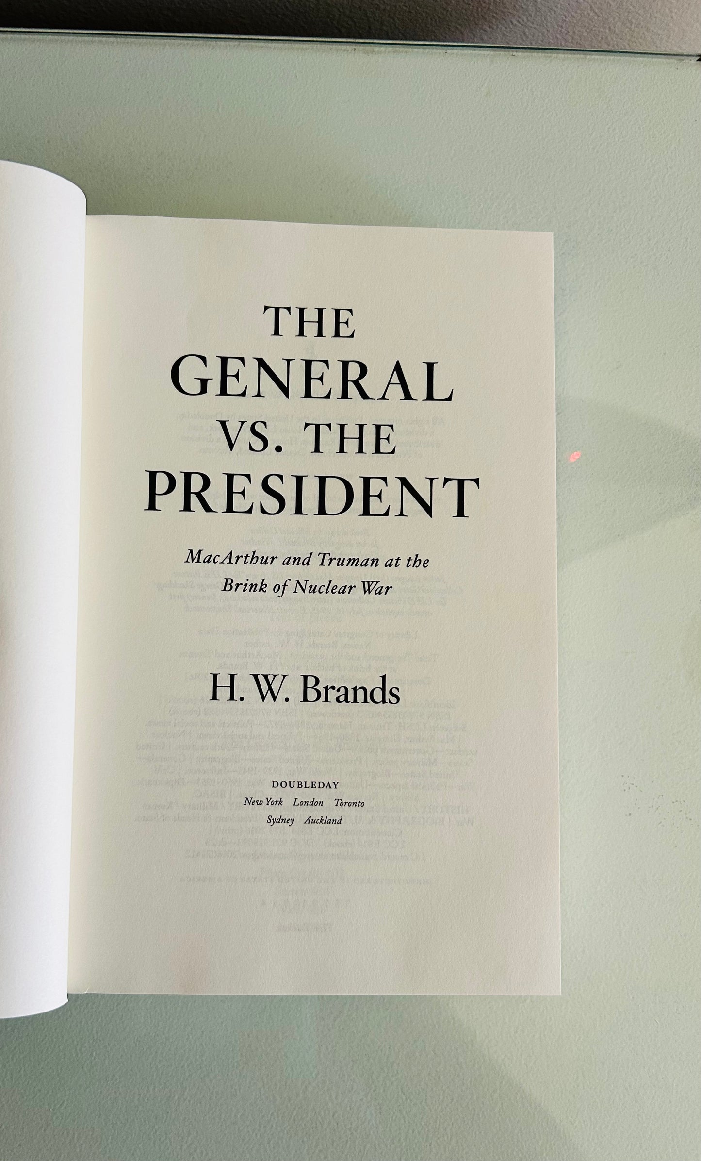 The General vs. The President