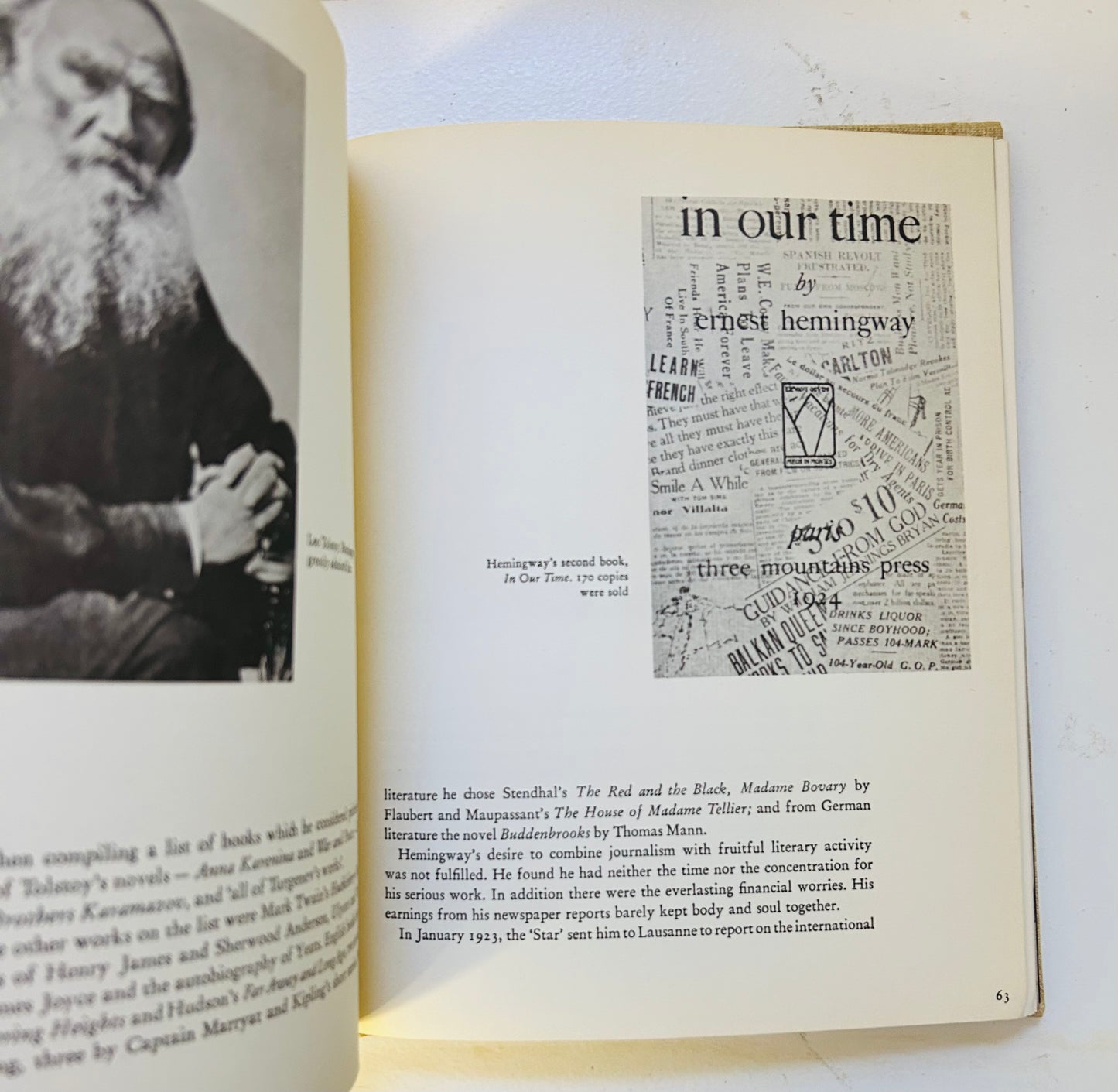 Hemingway: A Pictorial Biography