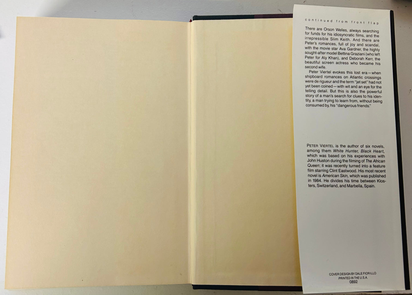 Dangerous Friends: At Large With Hemingway and Huston in the Fifties