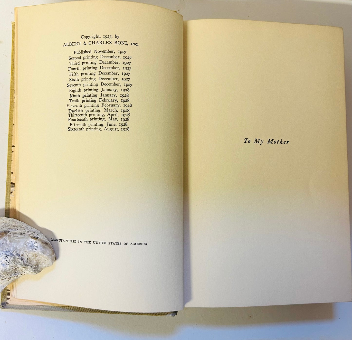 The Bridge of San Luis Rey (signed copy)