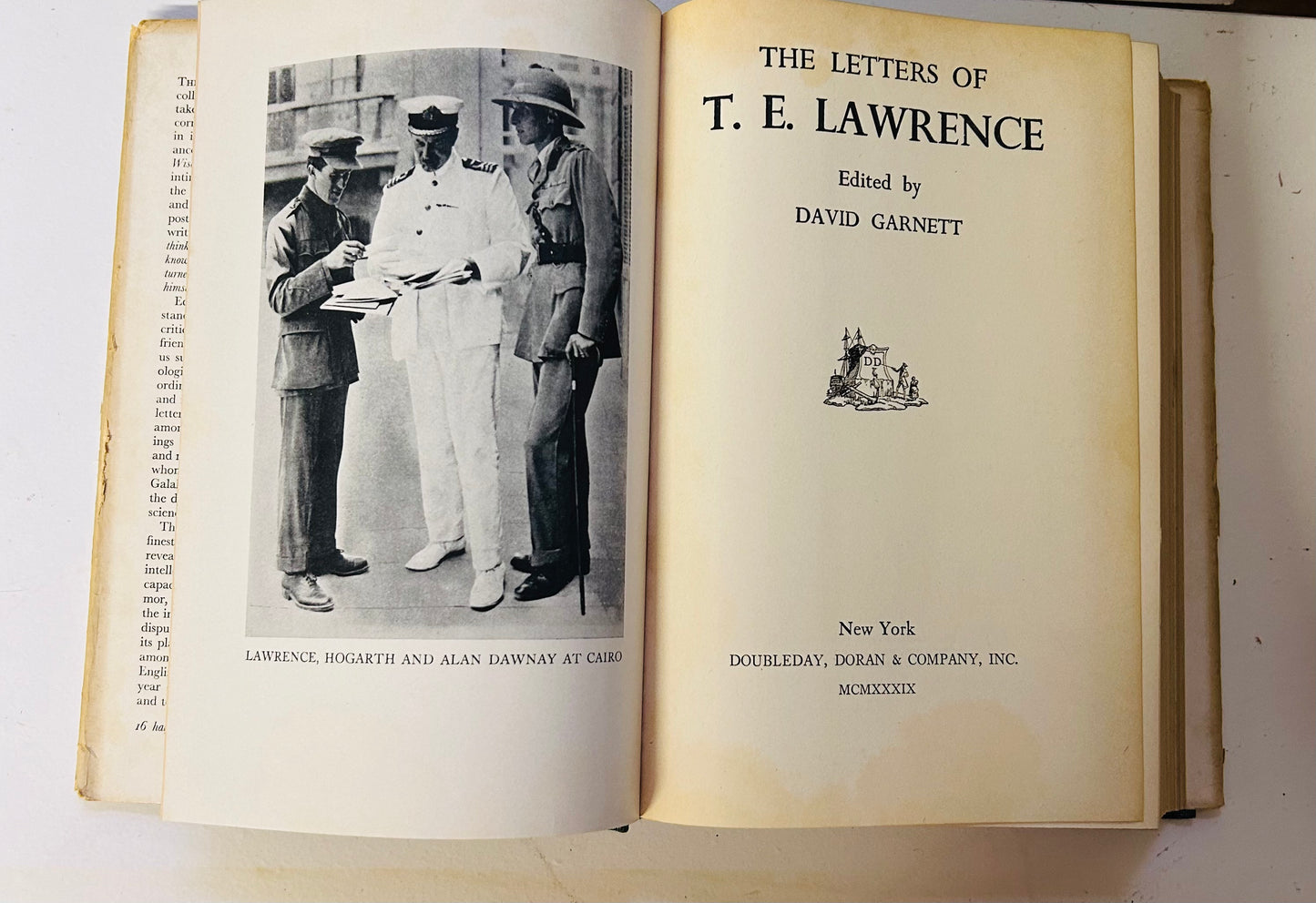 TE Lawrence 的书信
