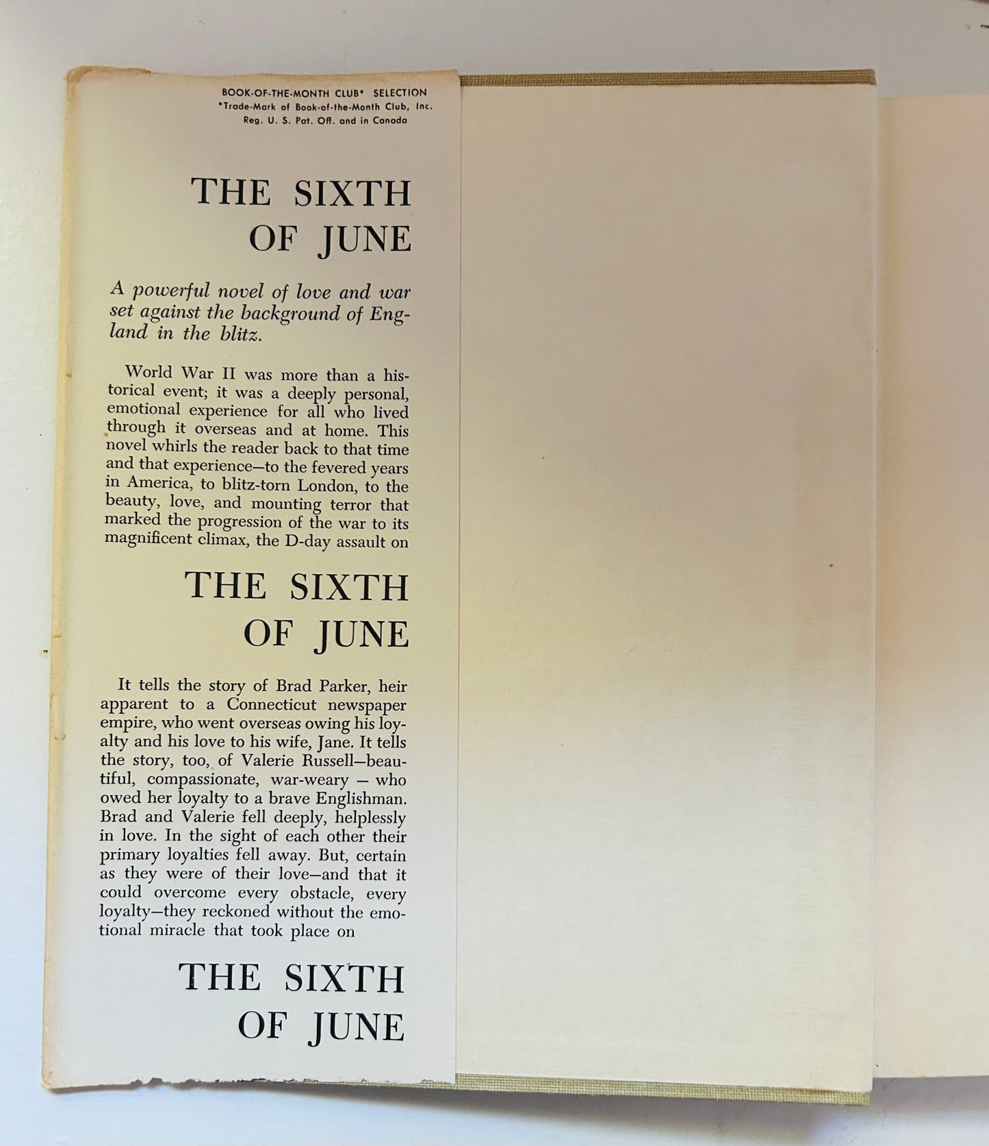 The Sixth of June