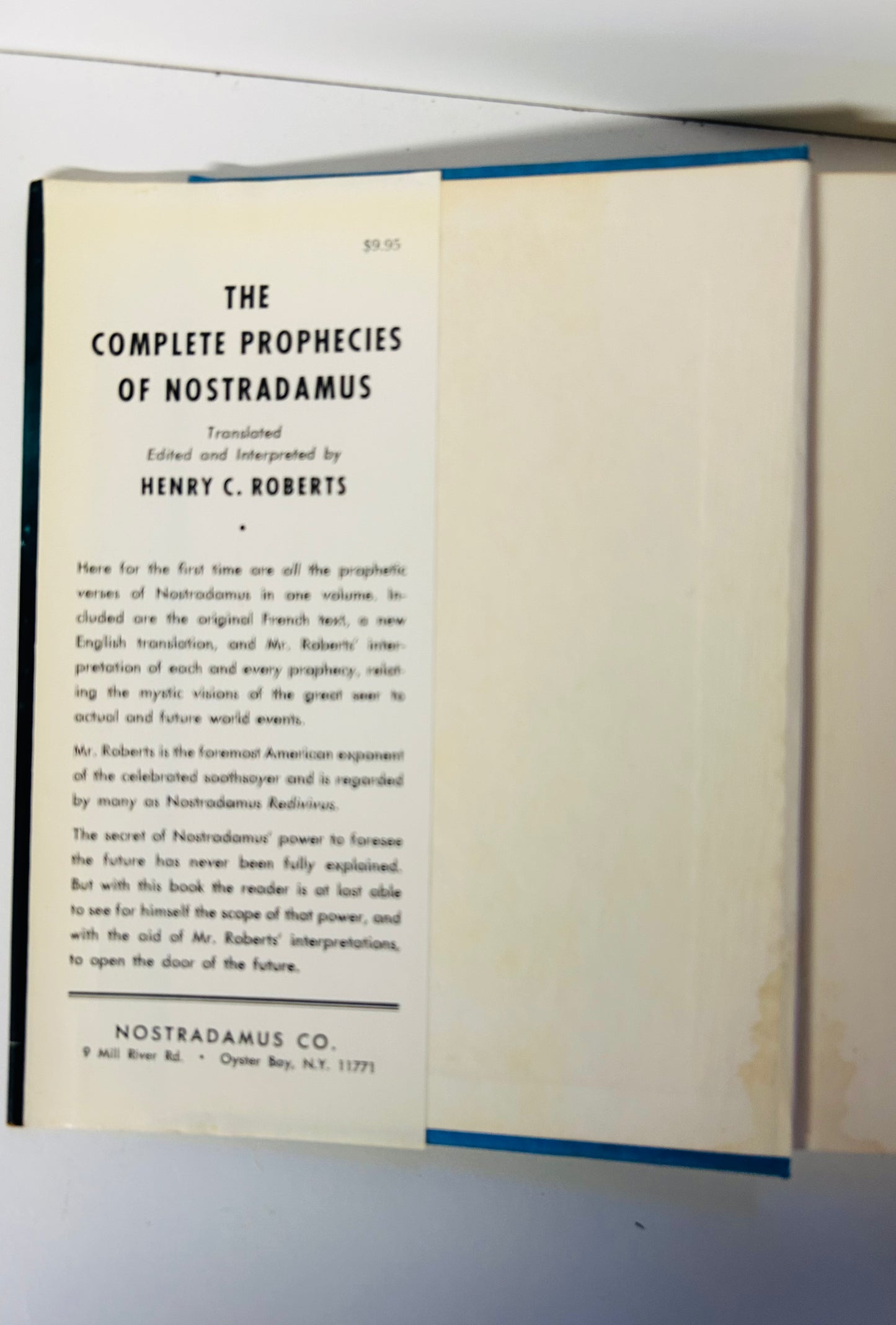 The Complete Prophecies of Nostradamus