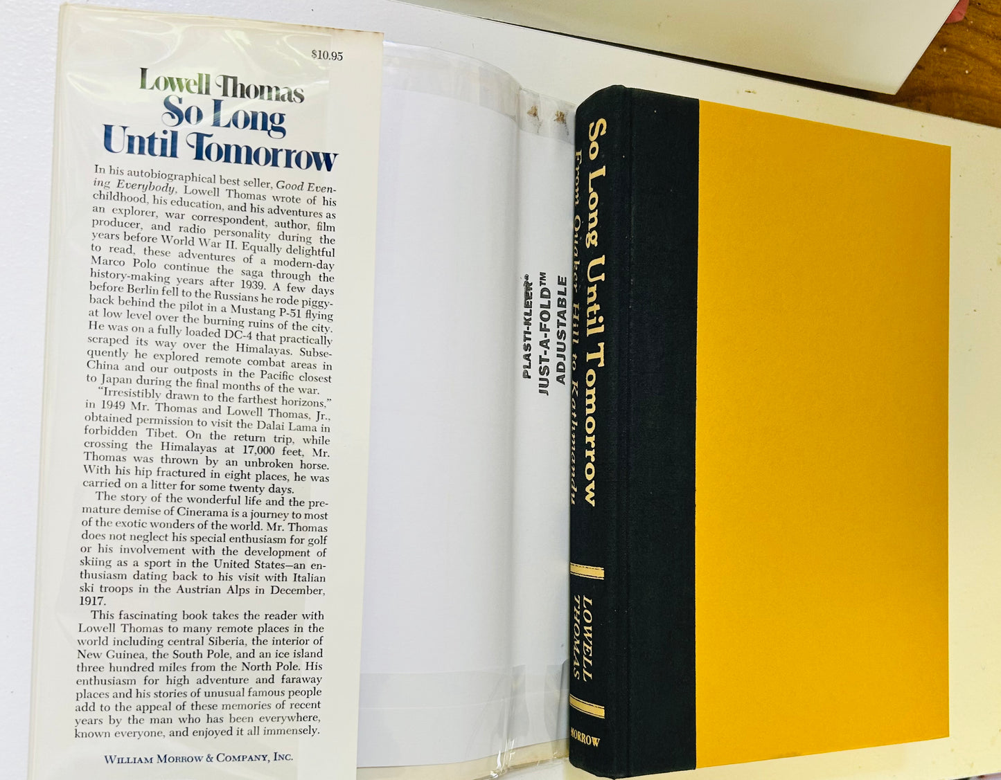 So Long Until Tomorrow (signed copy)