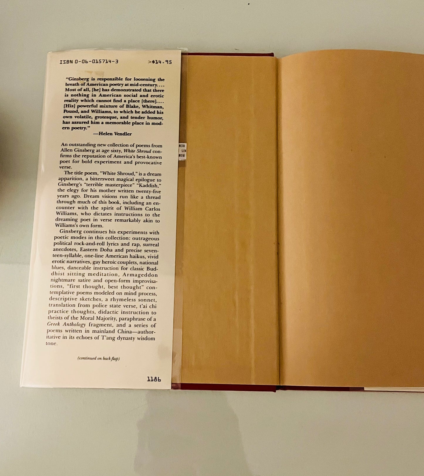 White Shroud: Poems 1980-1985