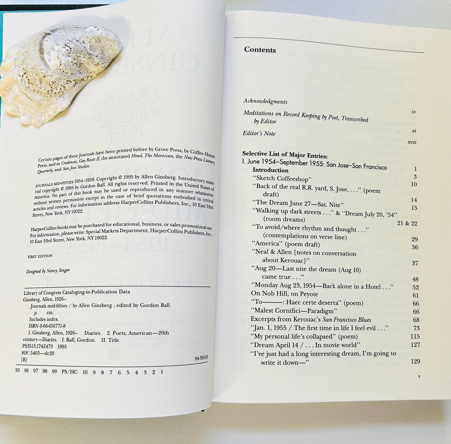 Journals Mid-Fifties 1954-1958