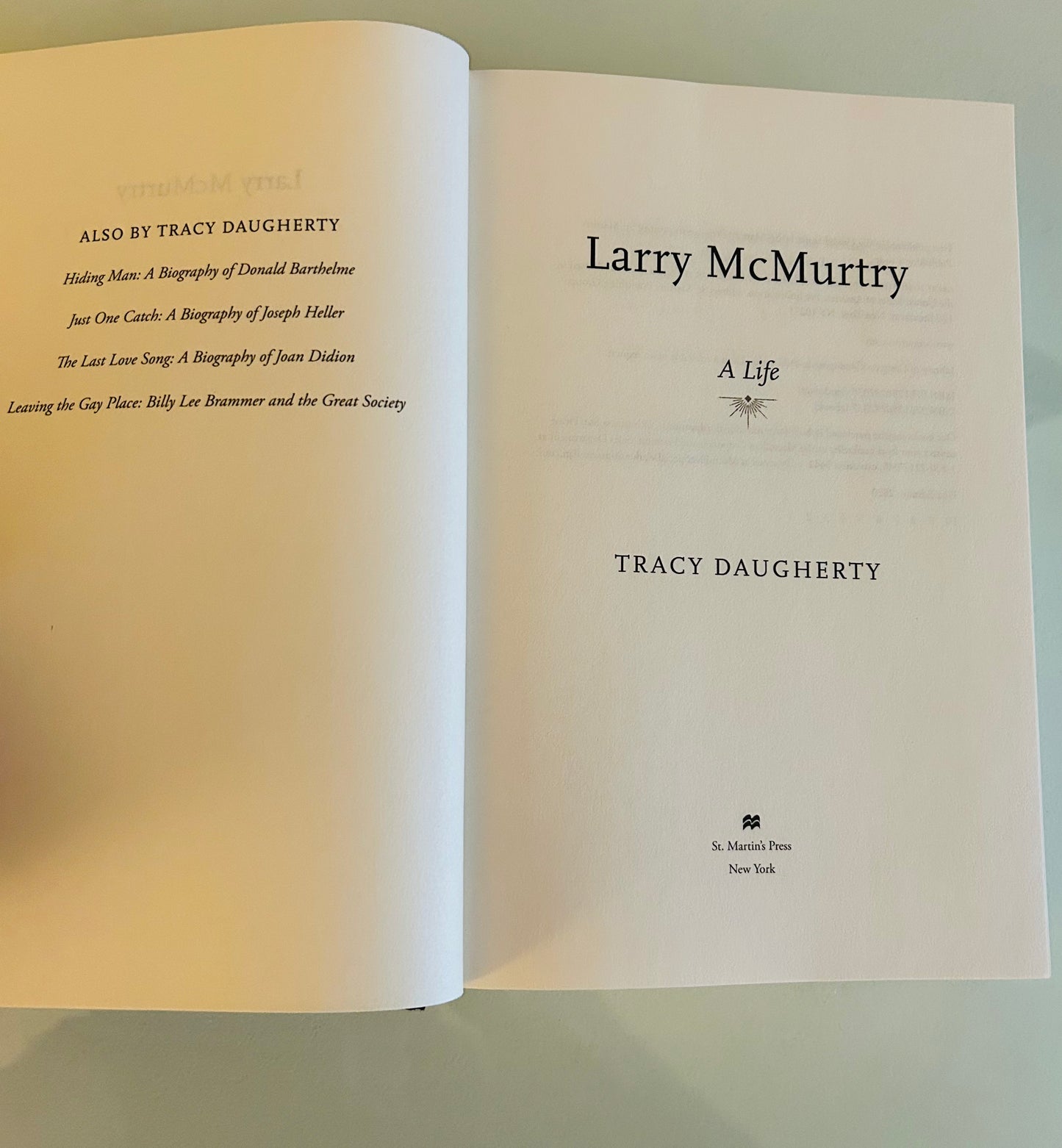 Larry McMurtry: A Life
