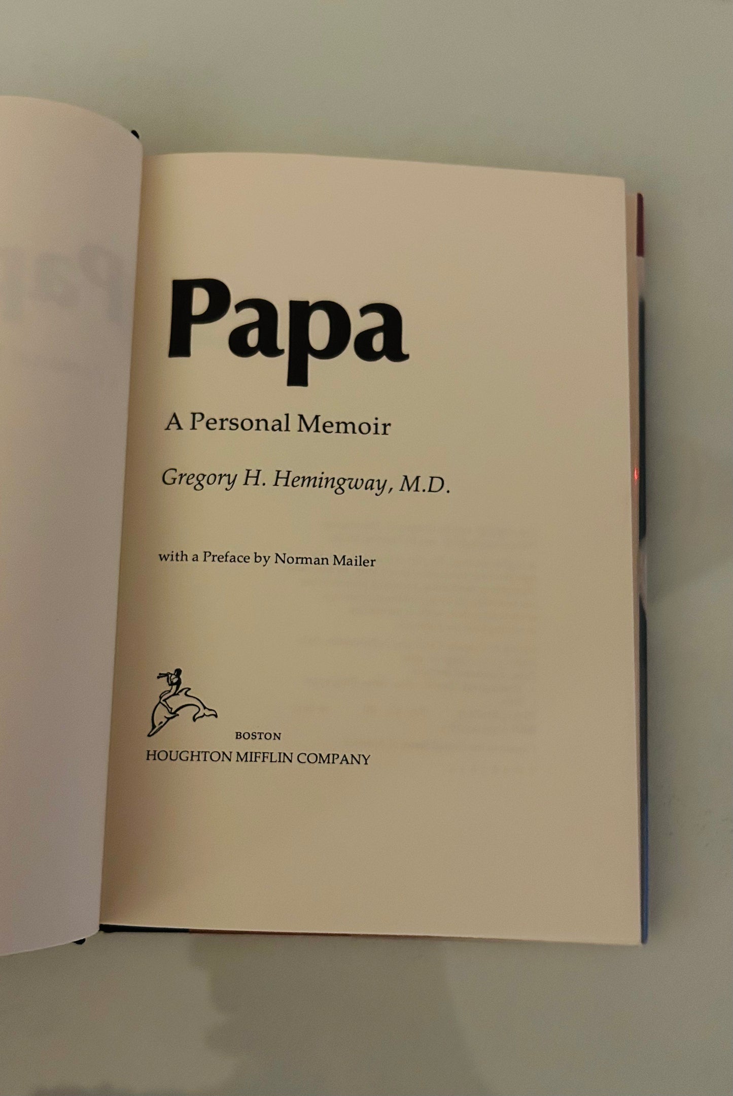 Papa: A Personal Memoir