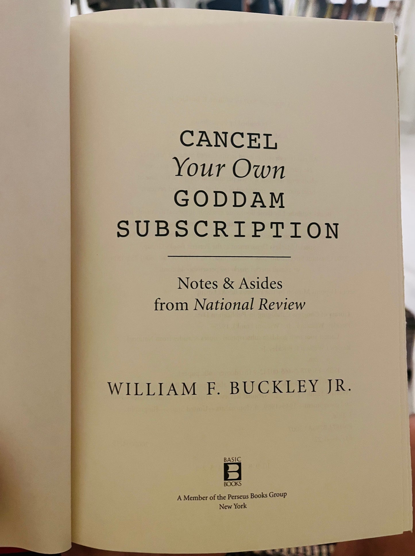 Cancel Your Own Goddam Subscription