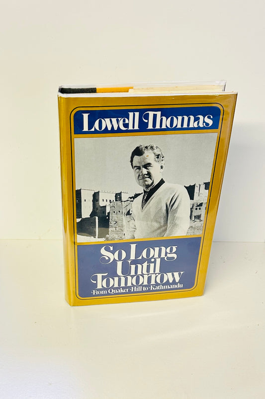 So Long Until Tomorrow (signed copy)