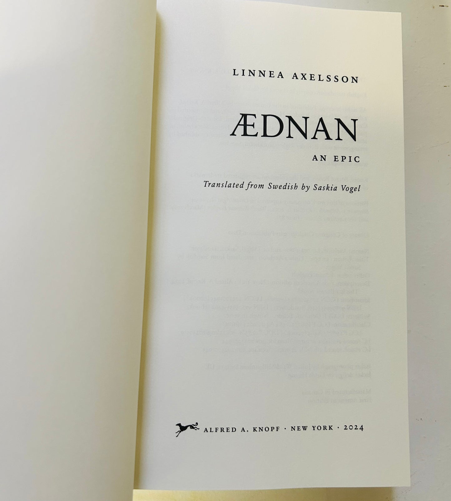 Aednan: An Epic