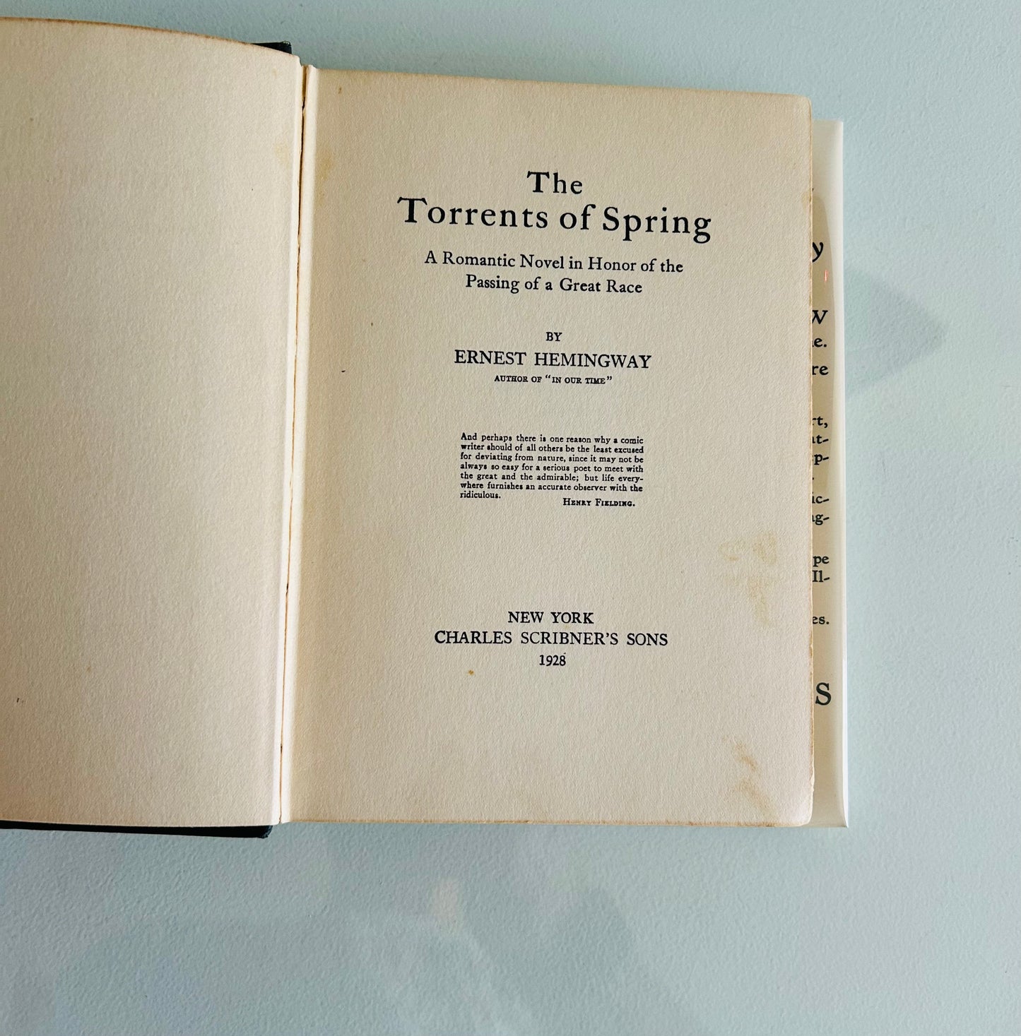 The Torrents of Spring