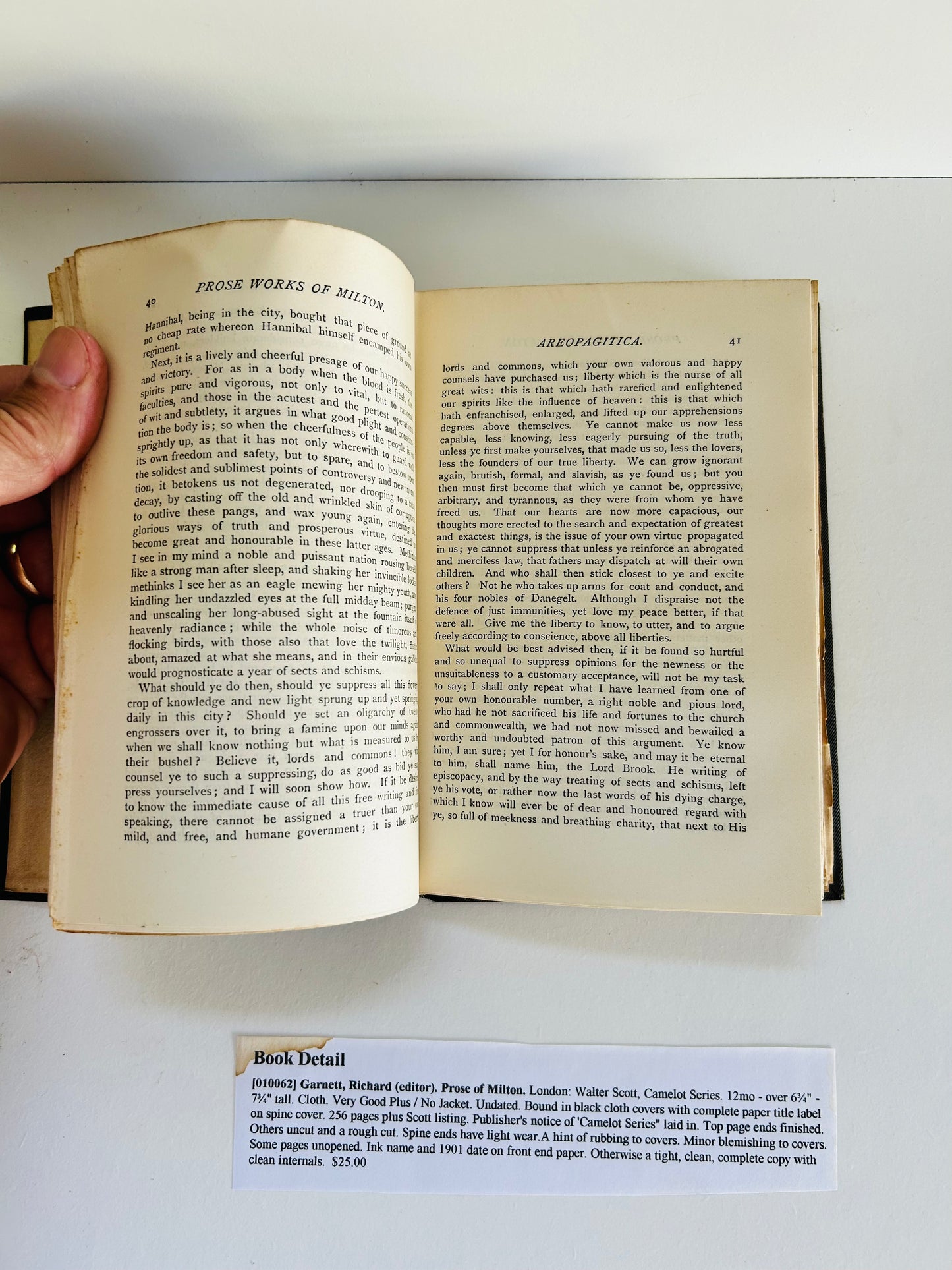 Prose of Milton