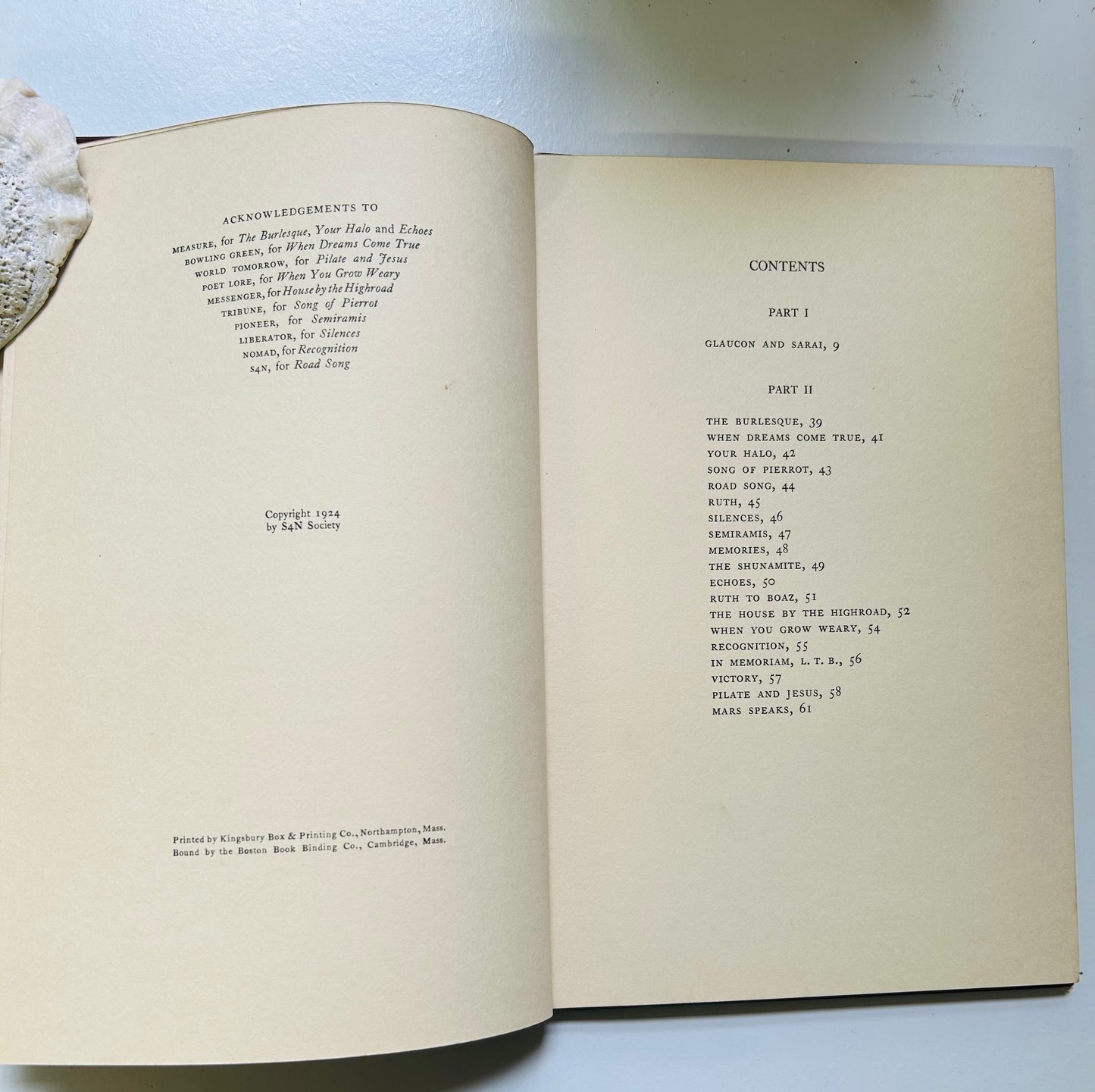 The Letters of Glaucon & Sarai