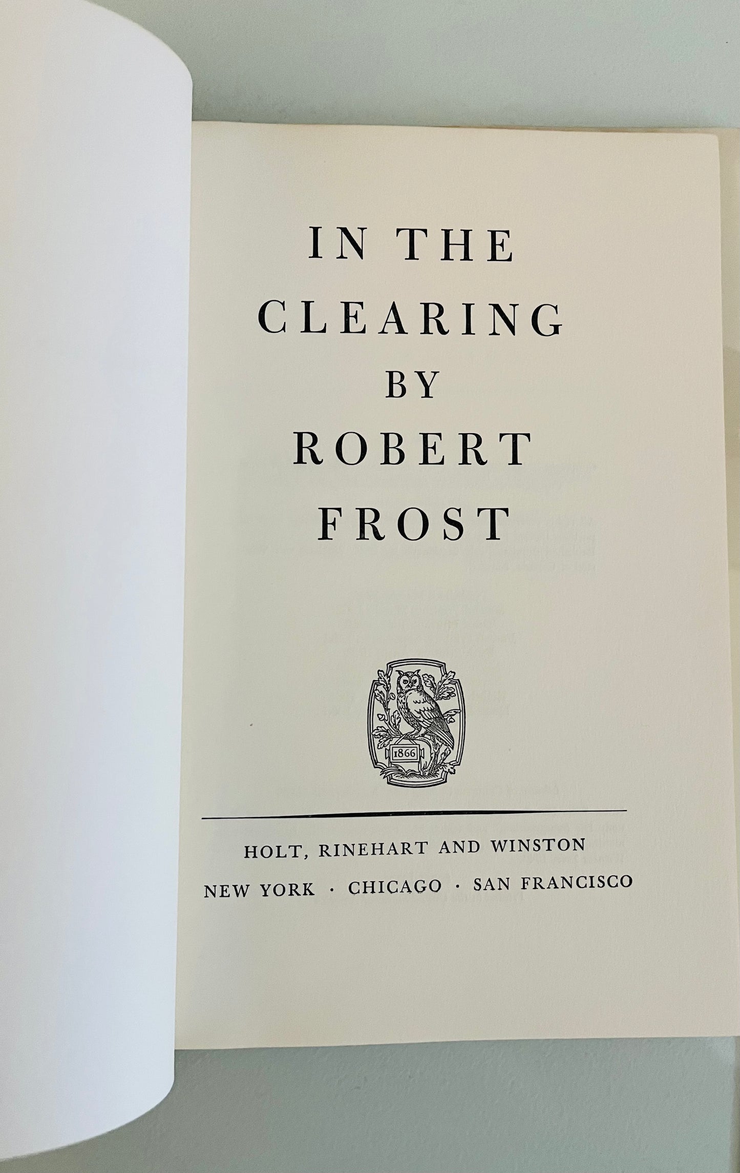 In the Clearing