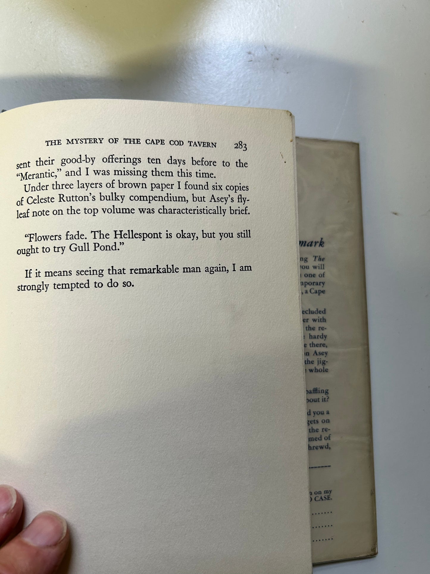 The Mystery of the Cape Cod Tavern