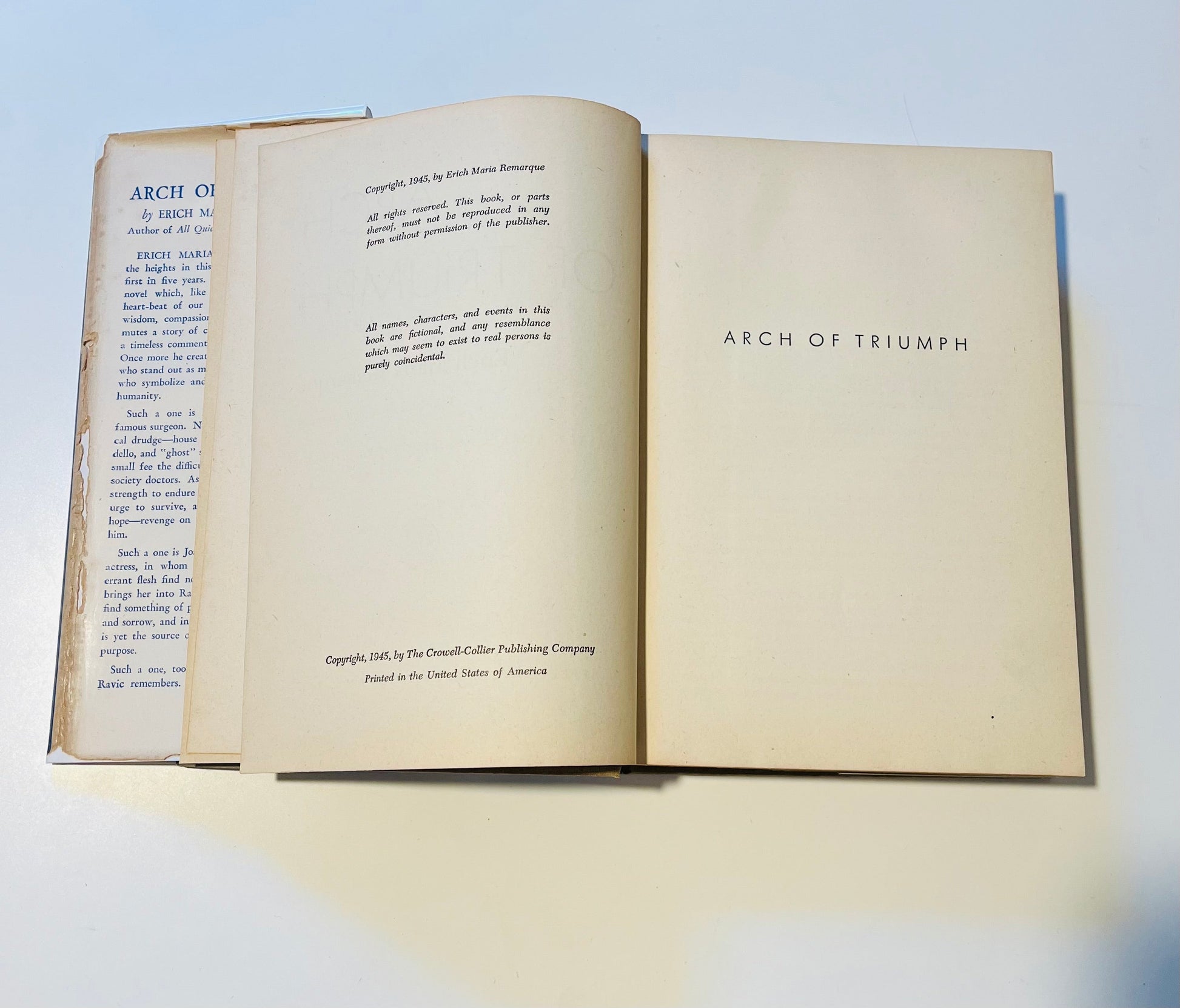 Arch of Triumph - Burning Tree Books