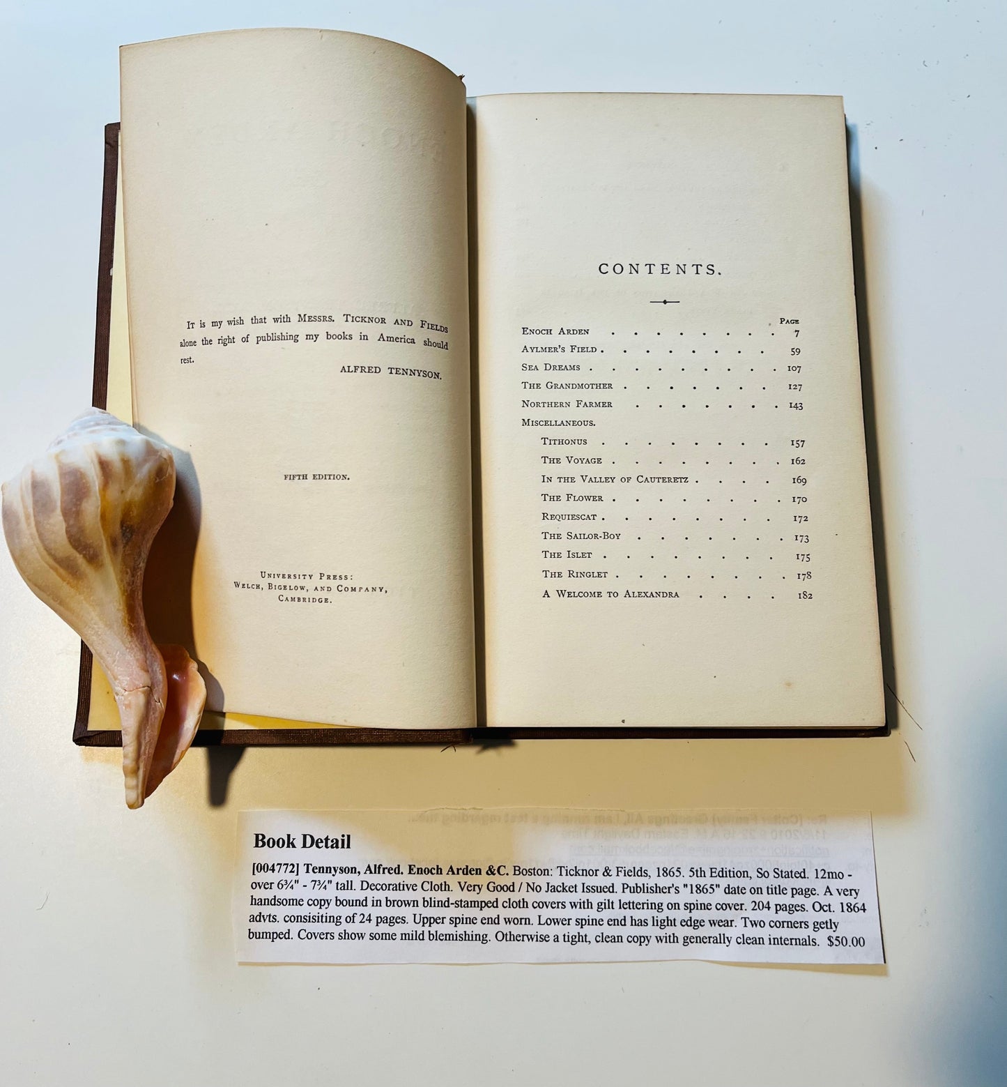 Enoch Arden - Burning Tree Books