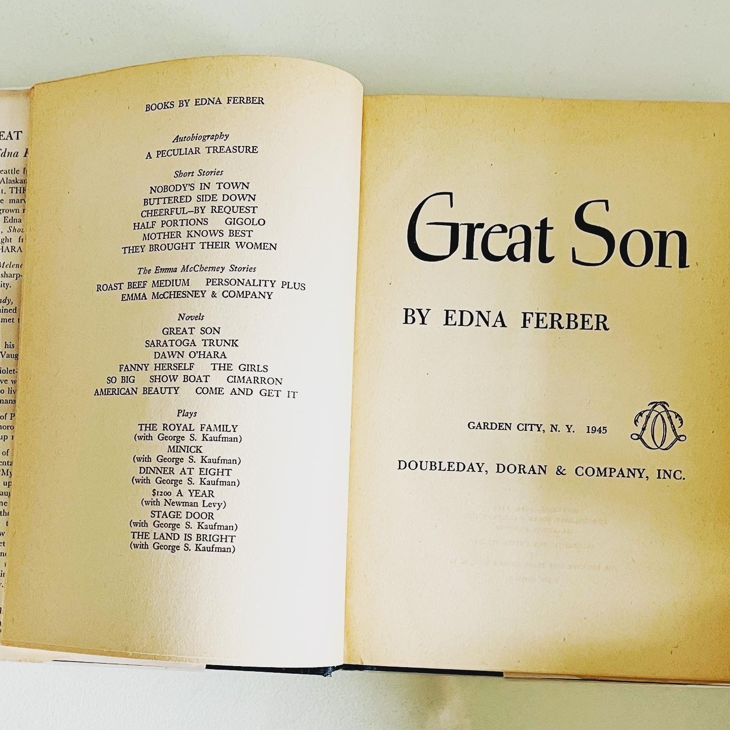 Great Son - Burning Tree Books