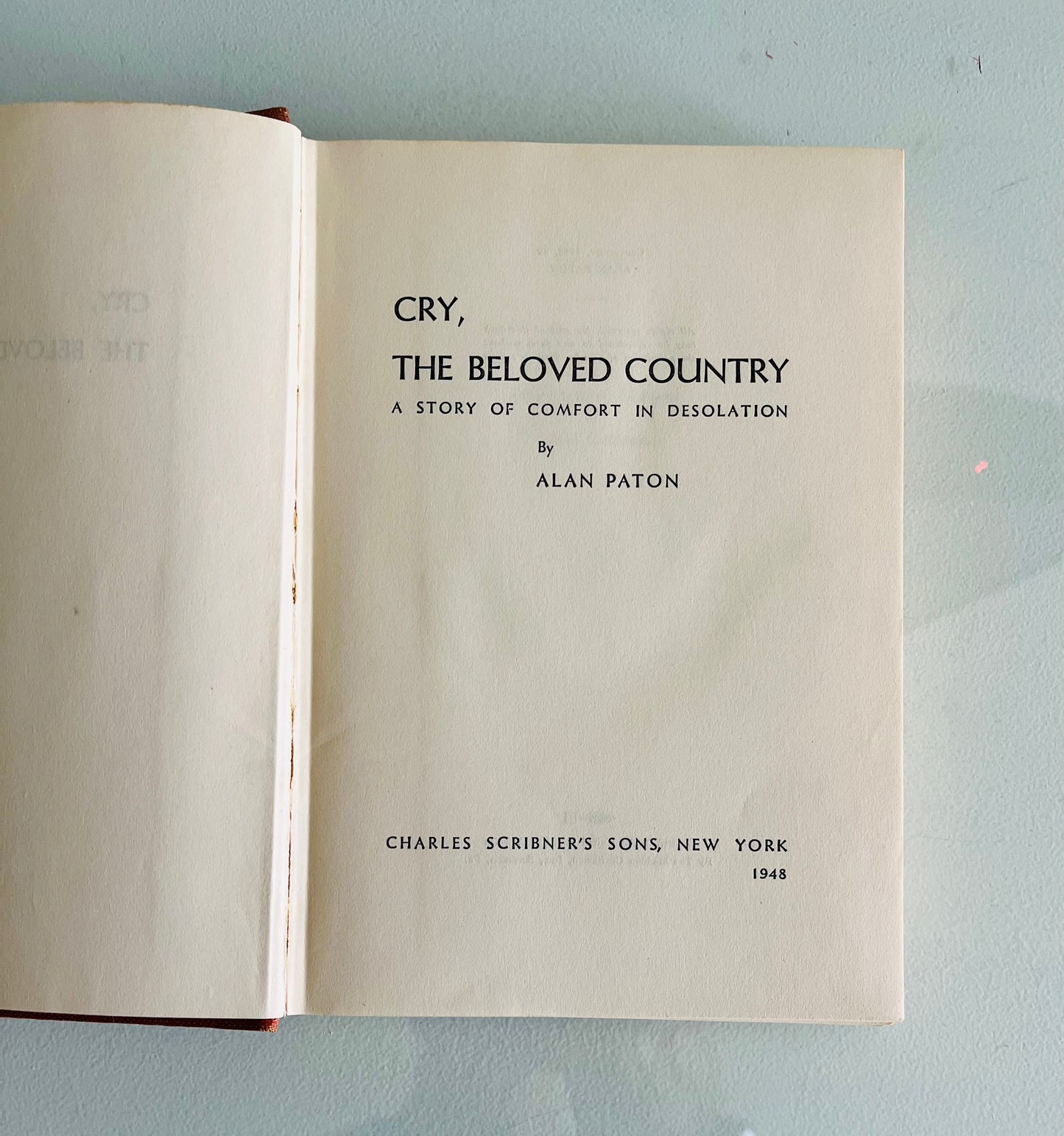 Cry, the Beloved Country