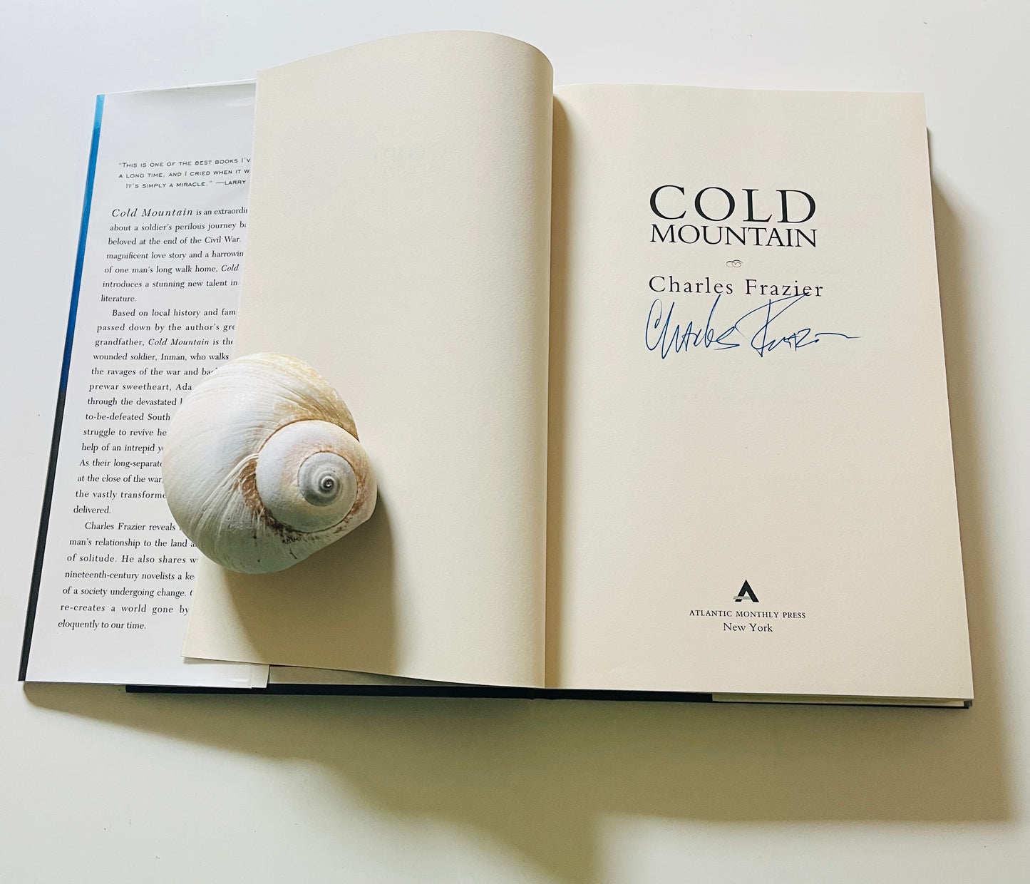 Cold Mountain (signed copy)
