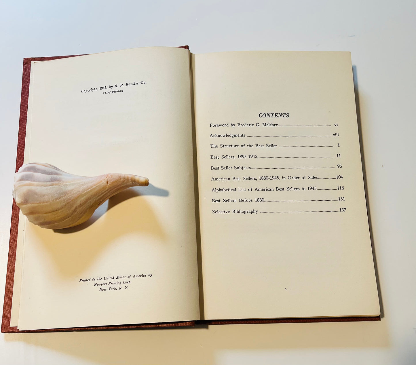 50 Years of Best Sellers 1895-1945