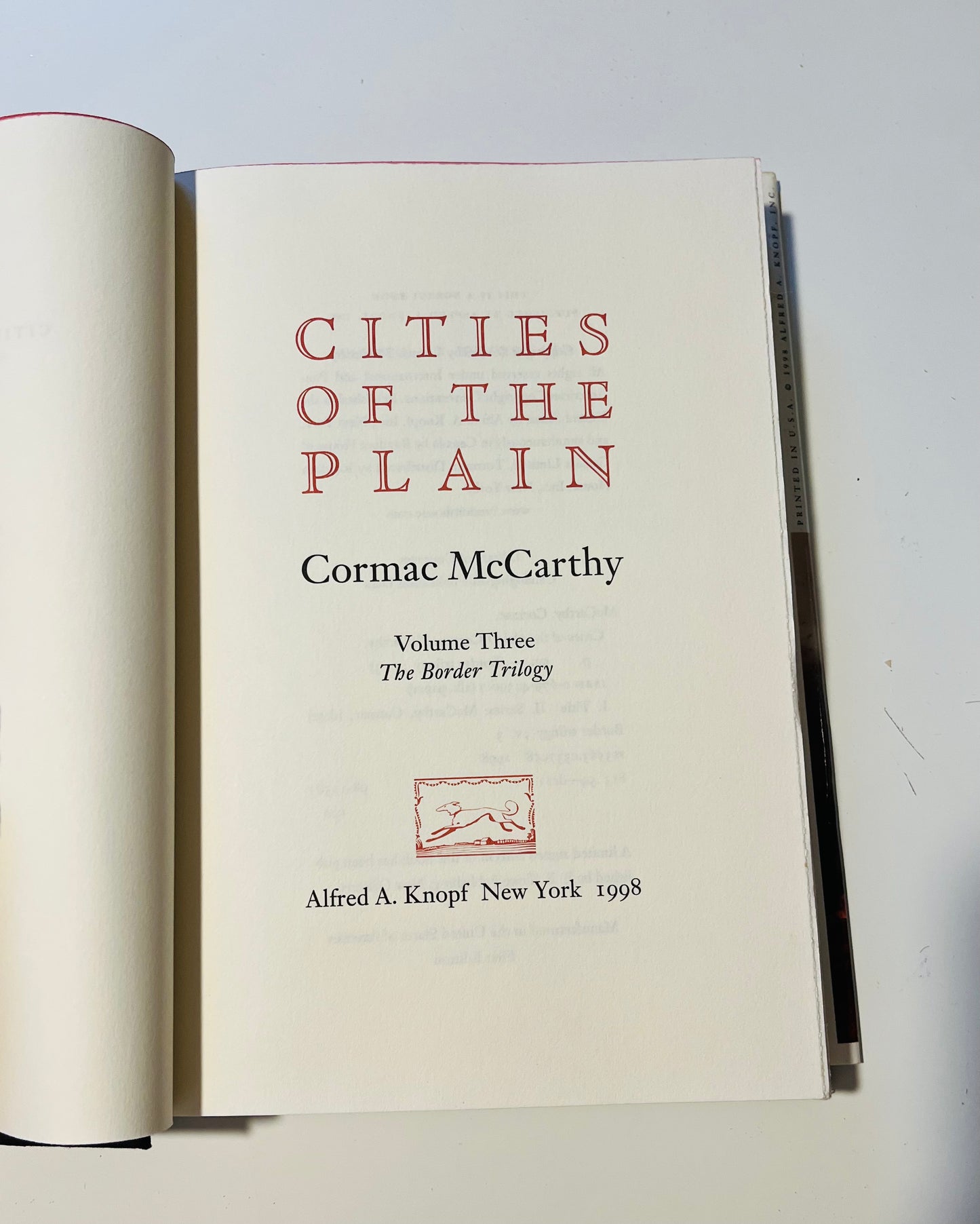 Cities of the Plain