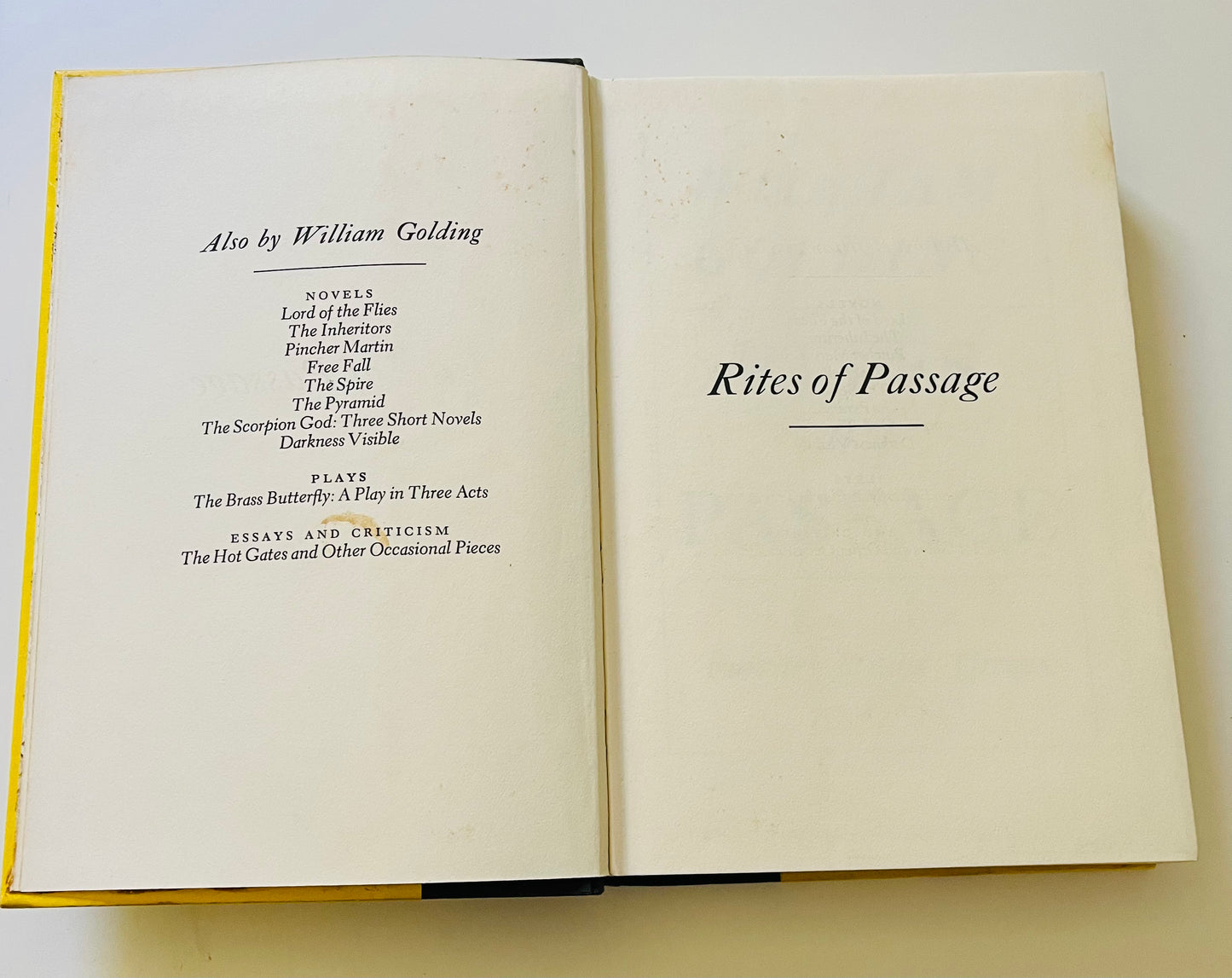 Rights of Passage