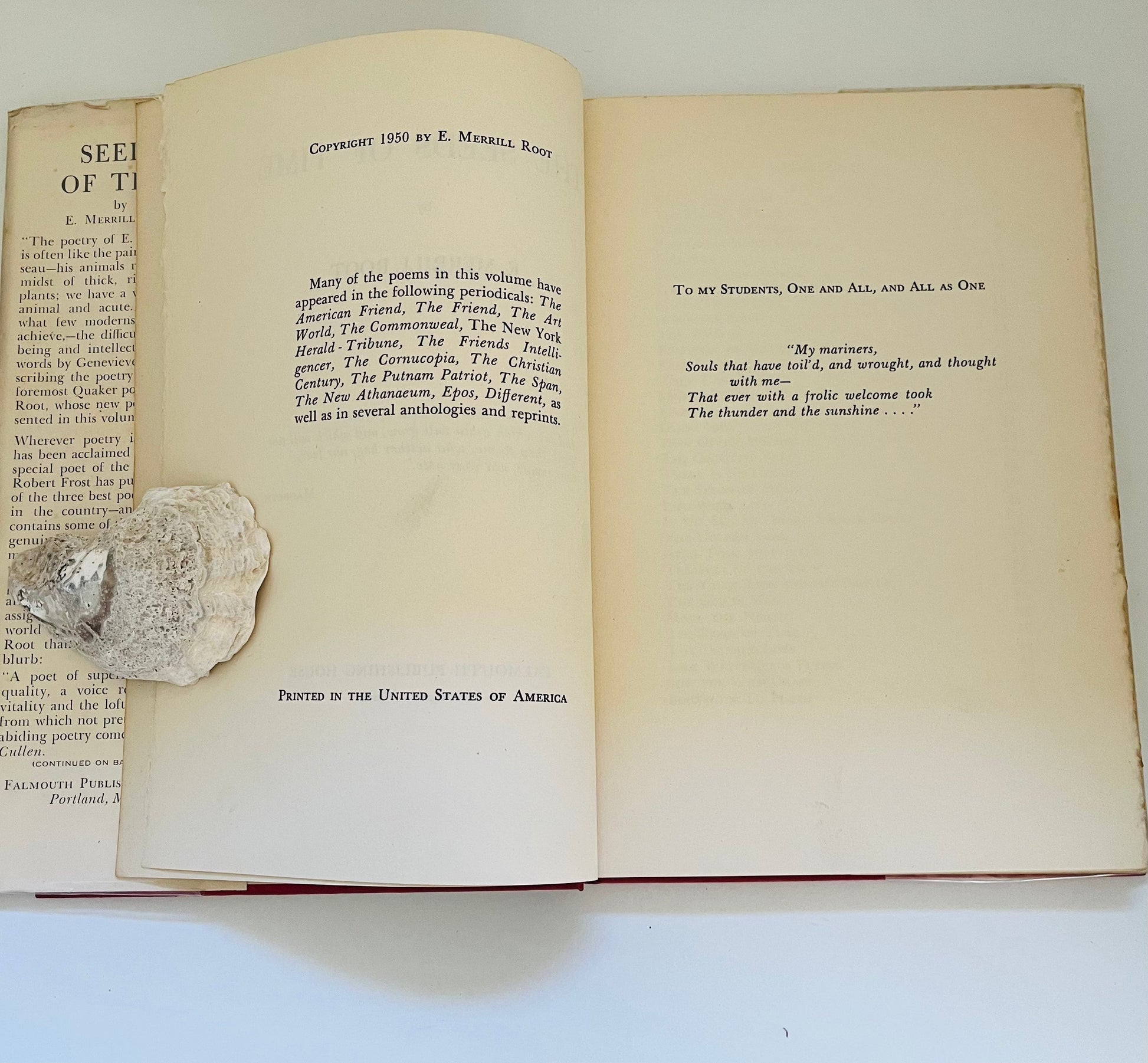 Seeds of Time (signed copy) - Burning Tree Books