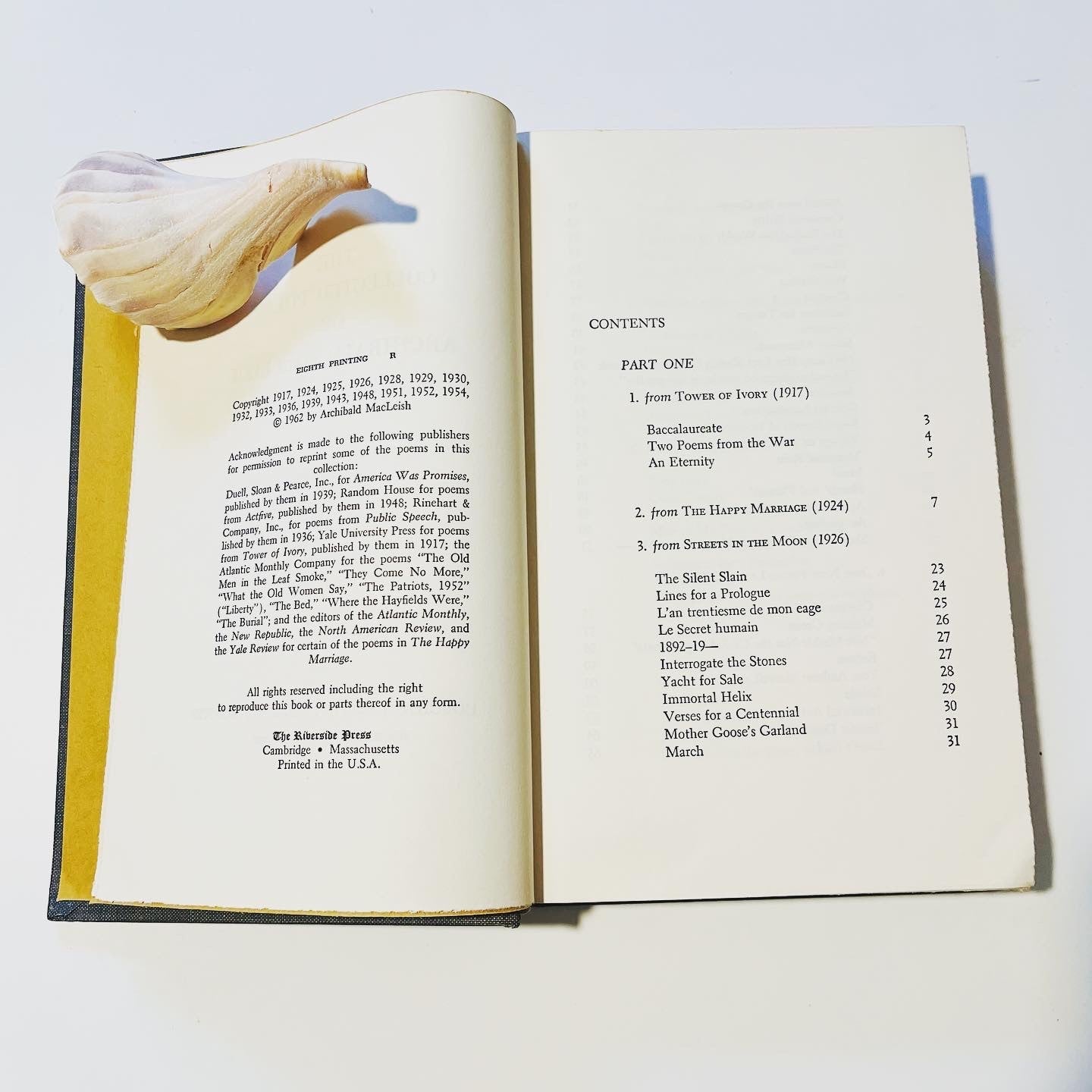 The Collected Poems of Archibald MacLeish - Burning Tree Books