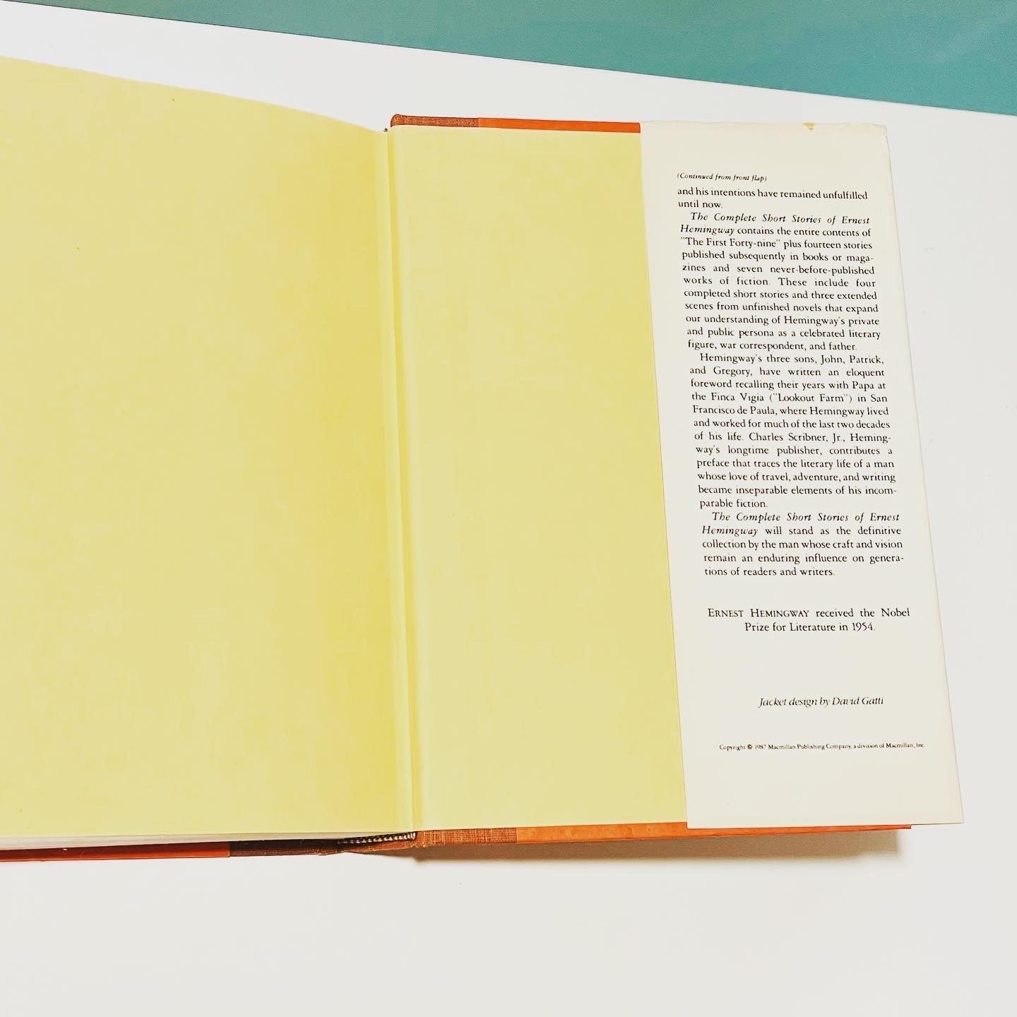 The Complete Short Stories of Ernest Hemingway - Burning Tree Books