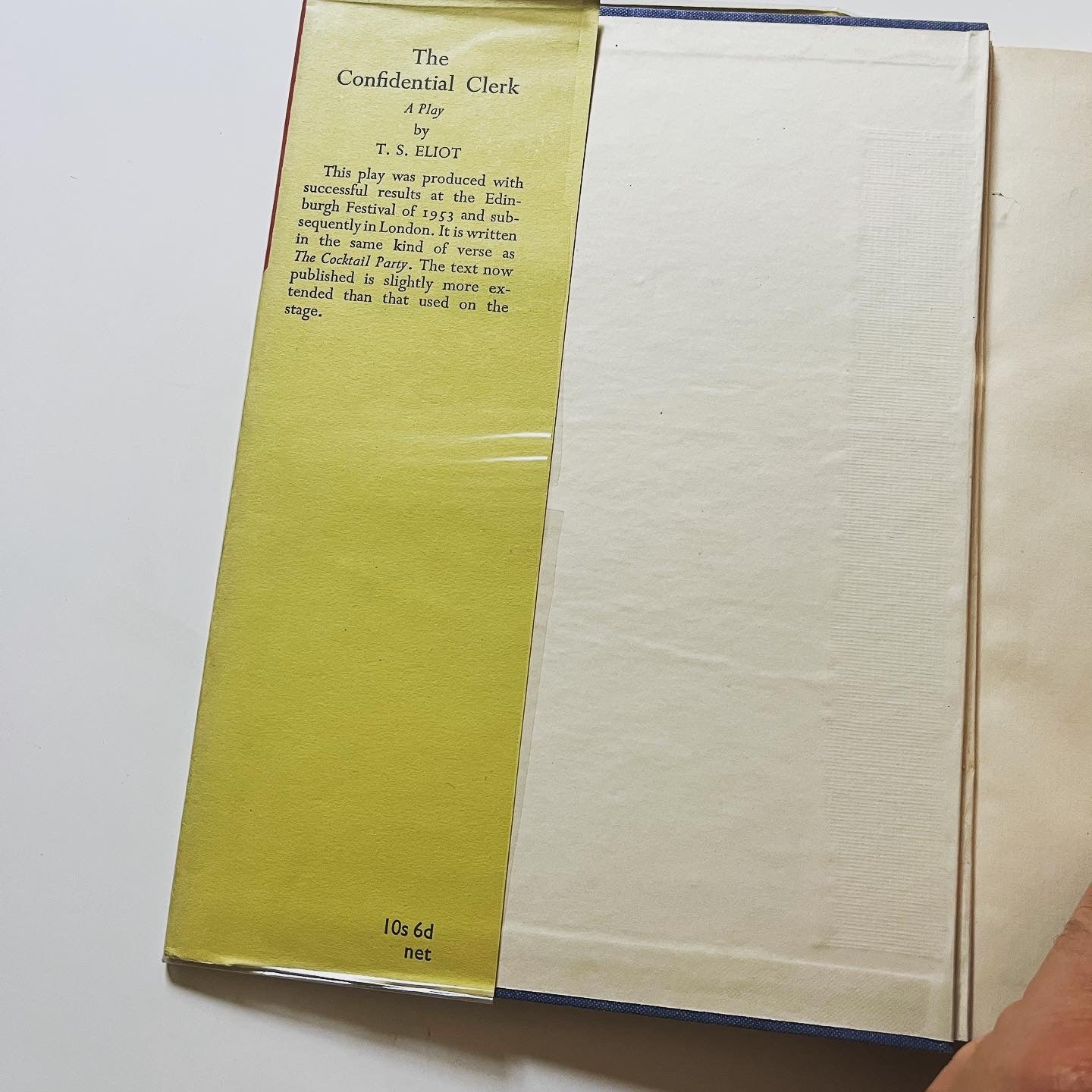 The Confidential Clerk - Burning Tree Books