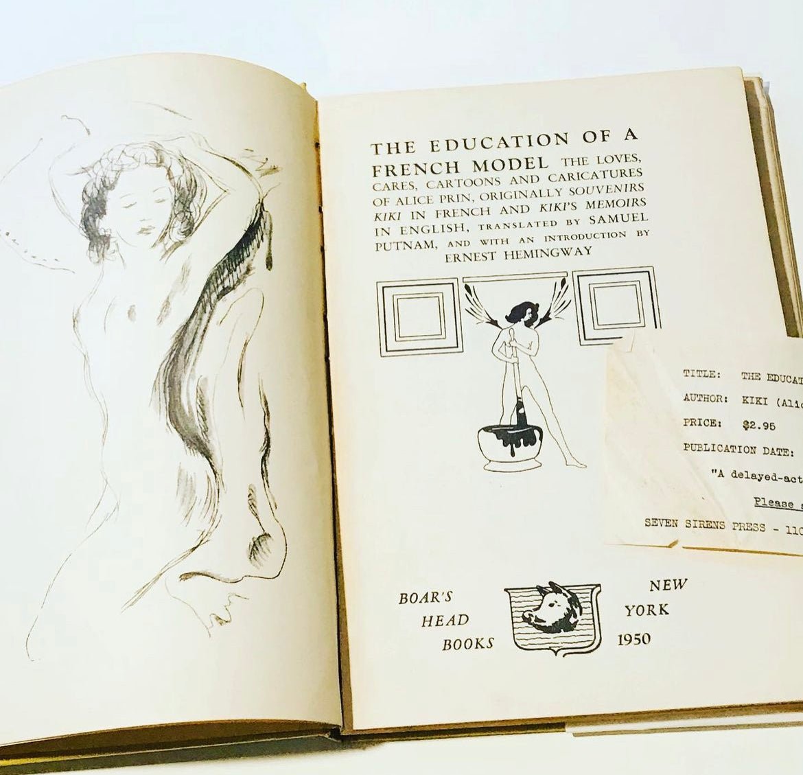 The Education of a French Model: Kiki's Memoir - Burning Tree Books