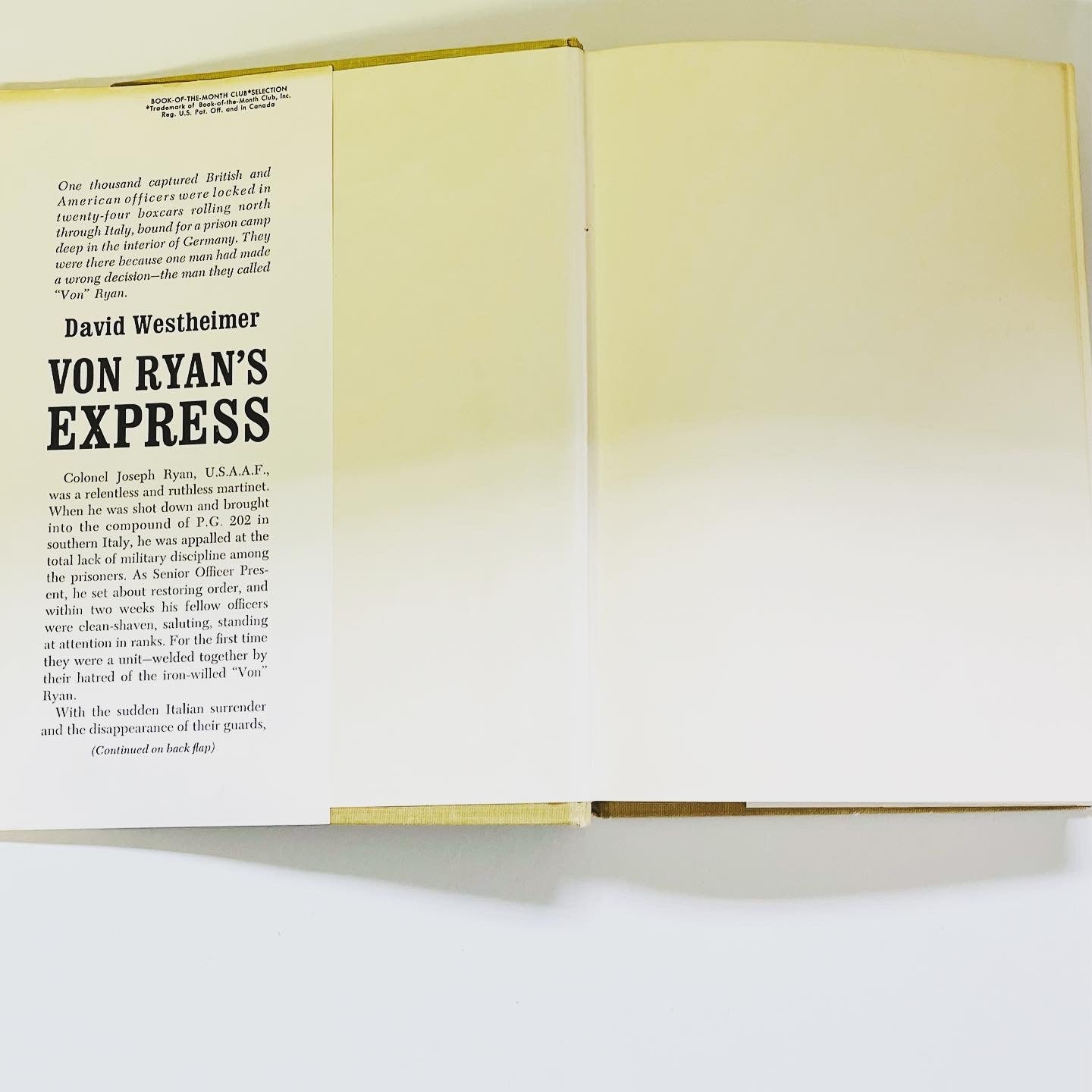 Von Ryan's Express - Burning Tree Books